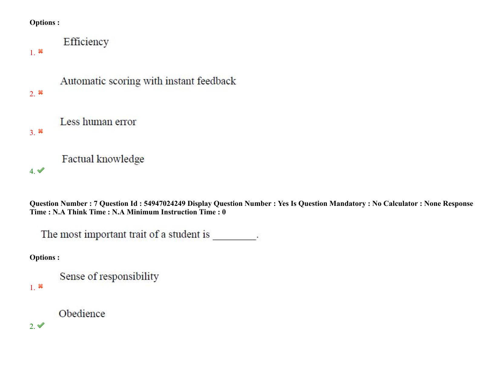 AP RCET 2022: Archaeology -  18-10-2022 (Tuesday) Session-I: Question Paper With keys - Page 6
