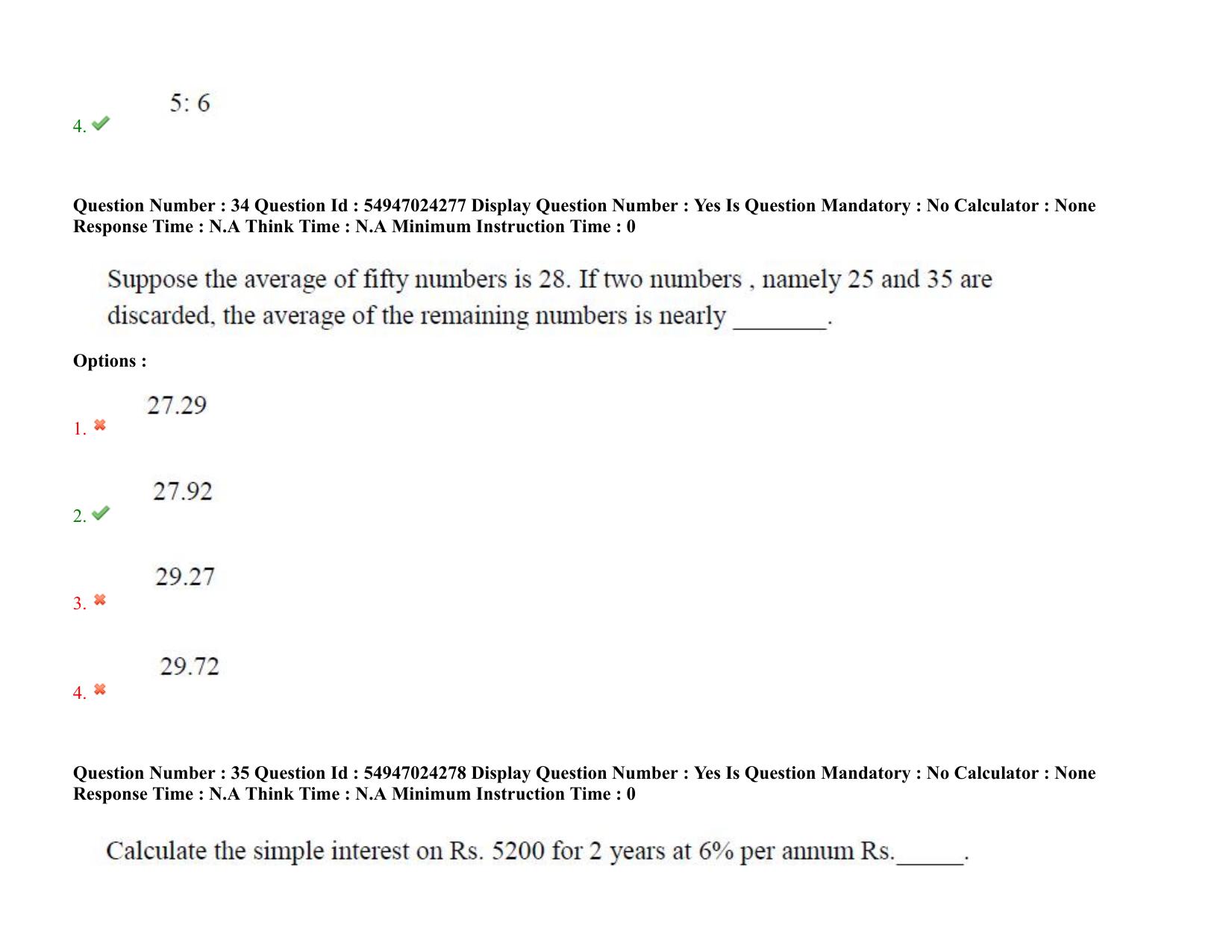 AP RCET 2022: Archaeology -  18-10-2022 (Tuesday) Session-I: Question Paper With keys - Page 27