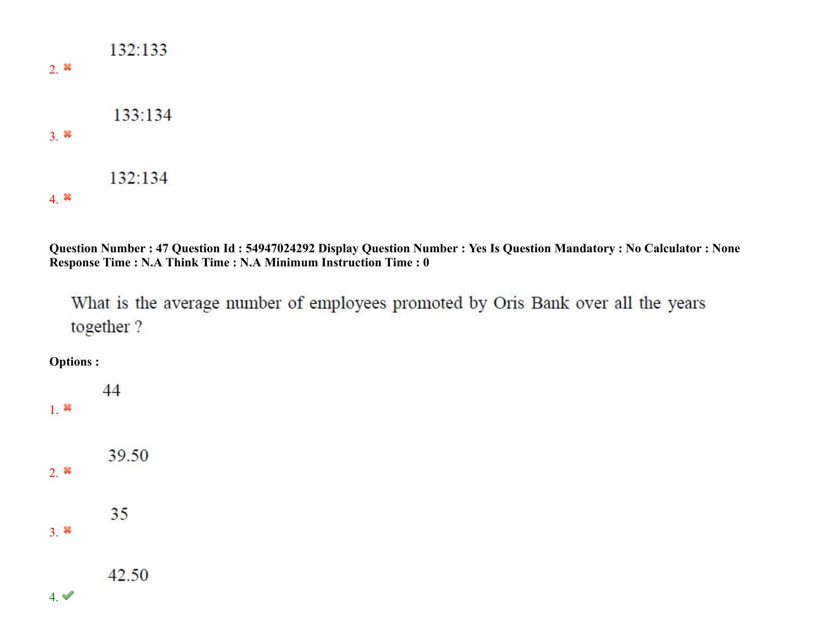 AP RCET 2022: Archaeology -  18-10-2022 (Tuesday) Session-I: Question Paper With keys - Page 38