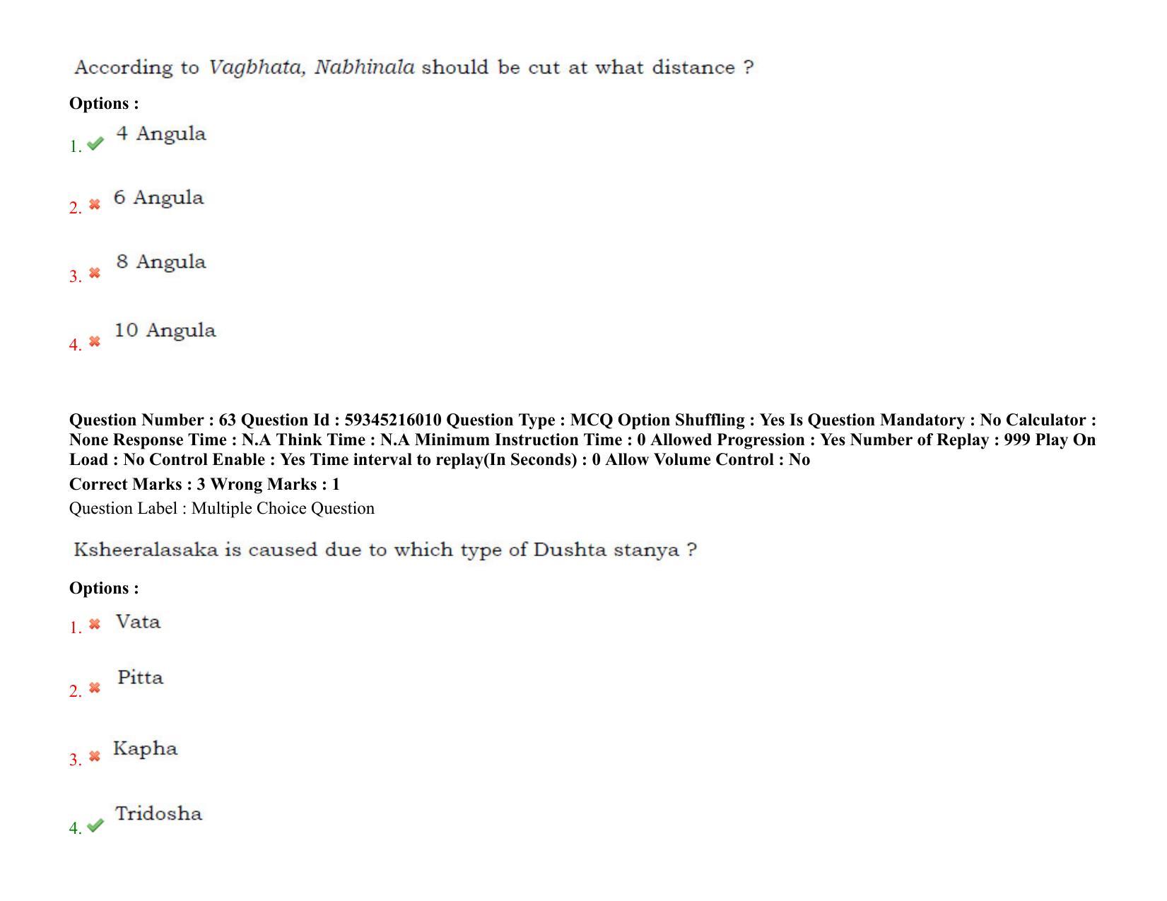 BHU RET Kaumarbhritya Balroga 2021 Question Pape - Page 50