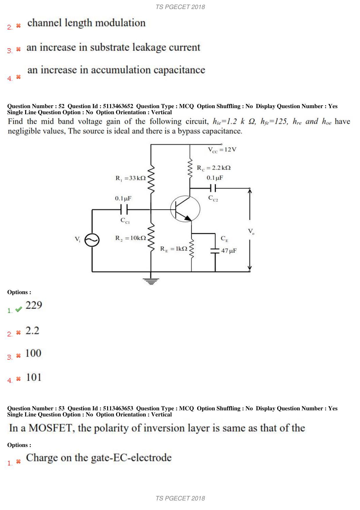 TS PGECET 2018: Instrumentation Engineering Question Papers - Page 24