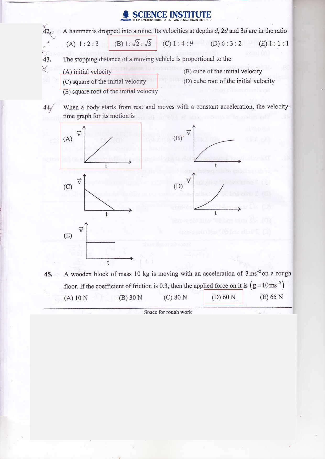 KEAM Paper I 2021 Question Paper - Page 13