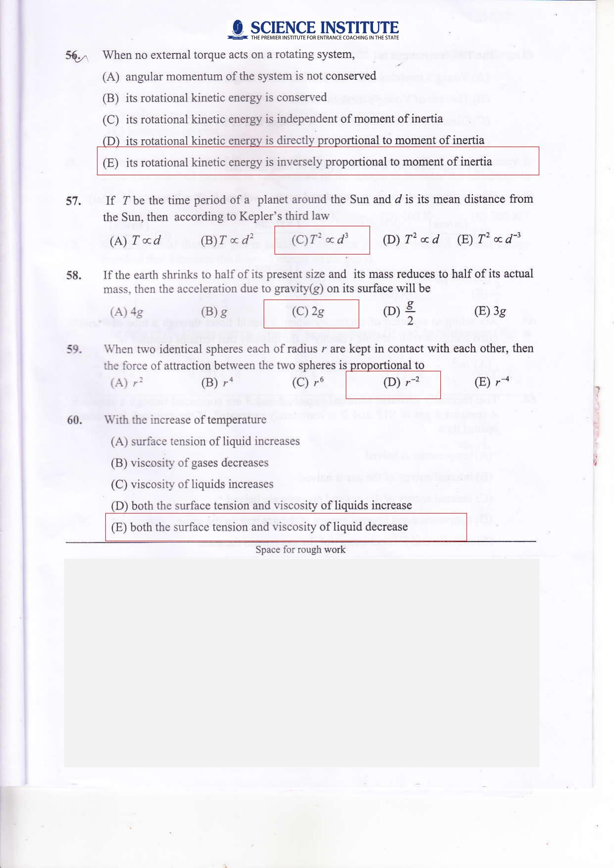 KEAM Paper I 2021 Question Paper - Page 16