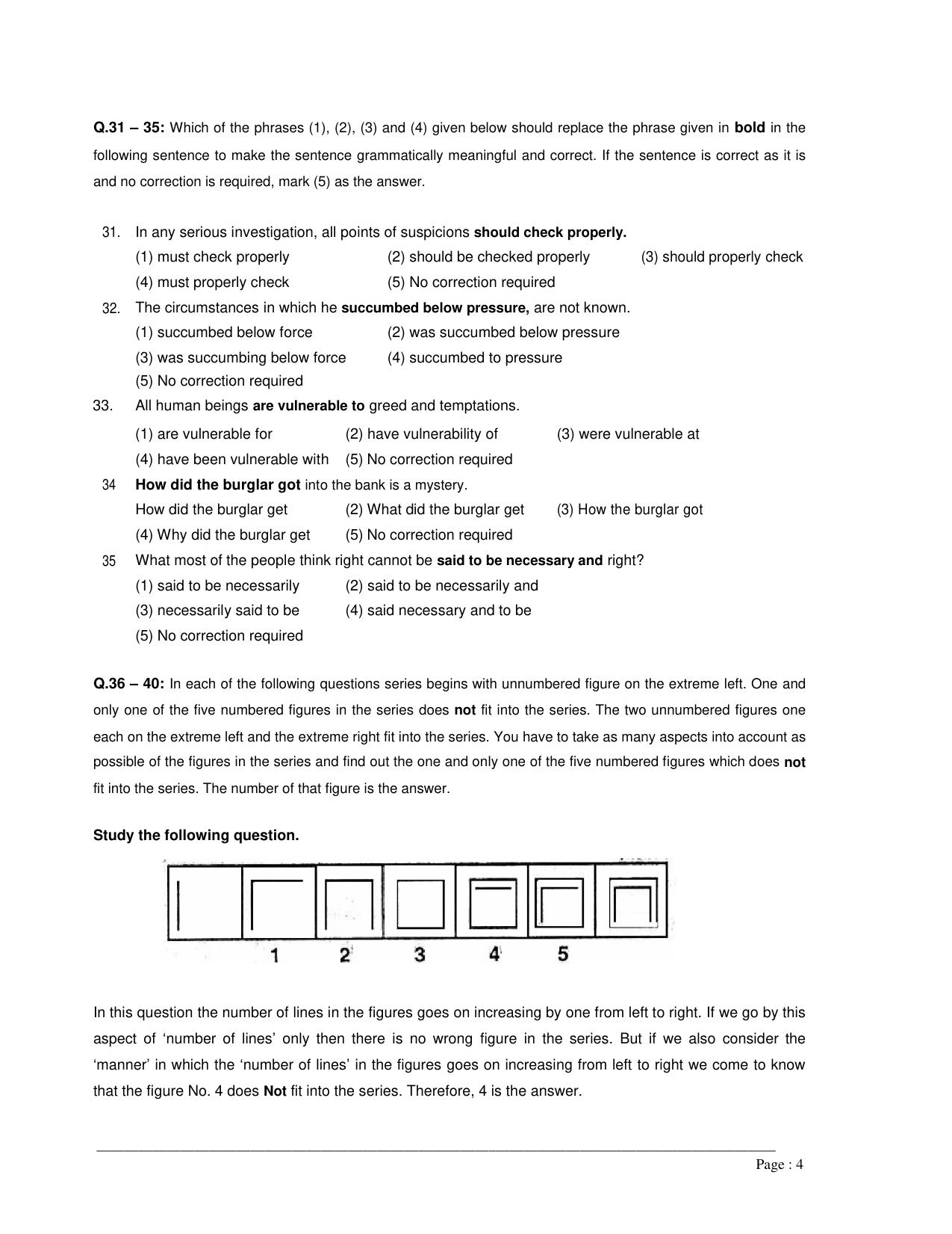 MAH M.Arch Sample Question Paper - Page 4