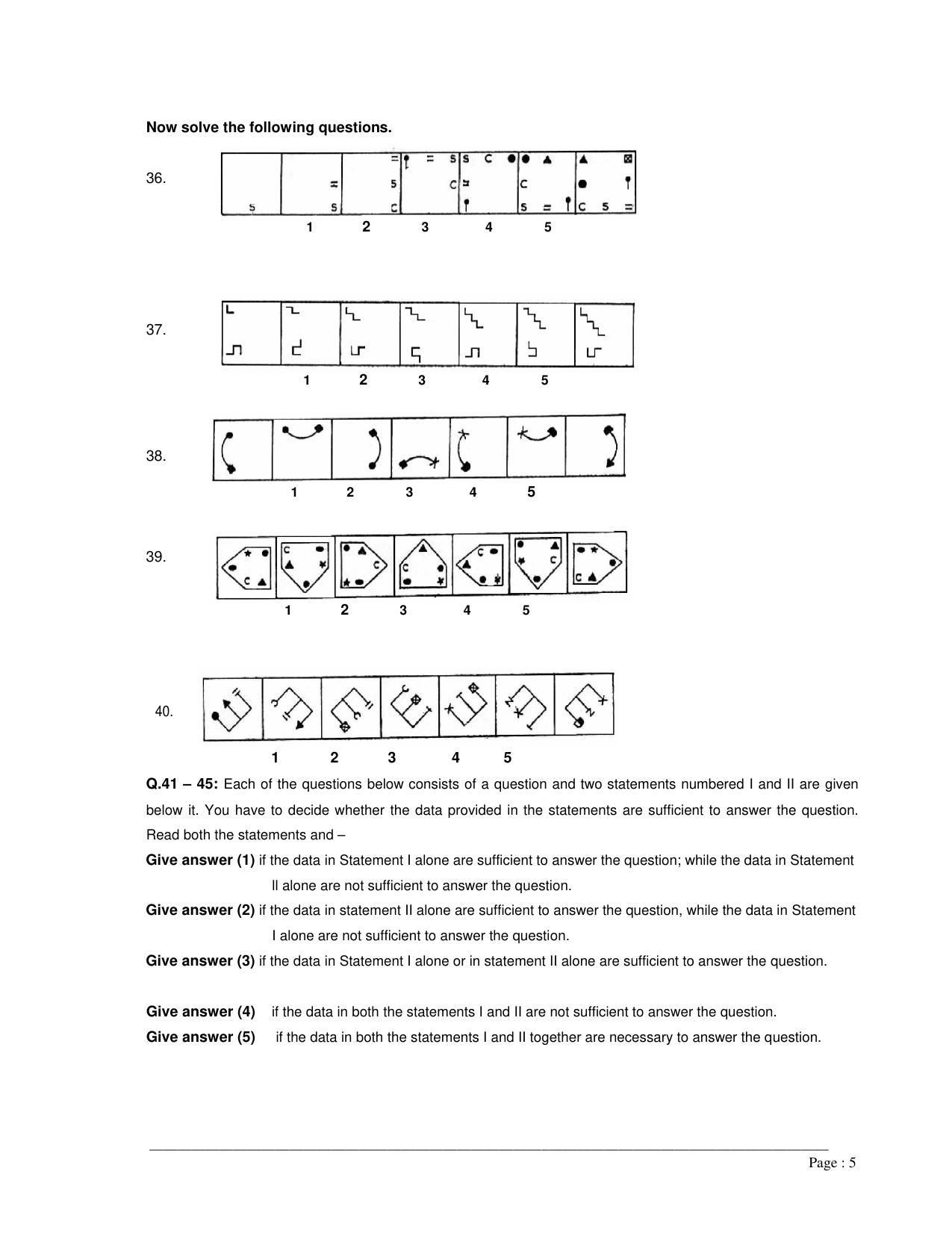 MAH M.Arch Sample Question Paper - Page 5