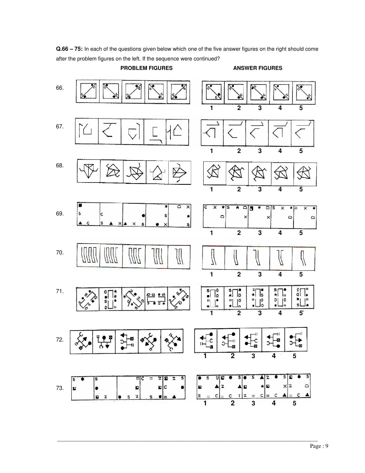 MAH M.Arch Sample Question Paper - Page 9