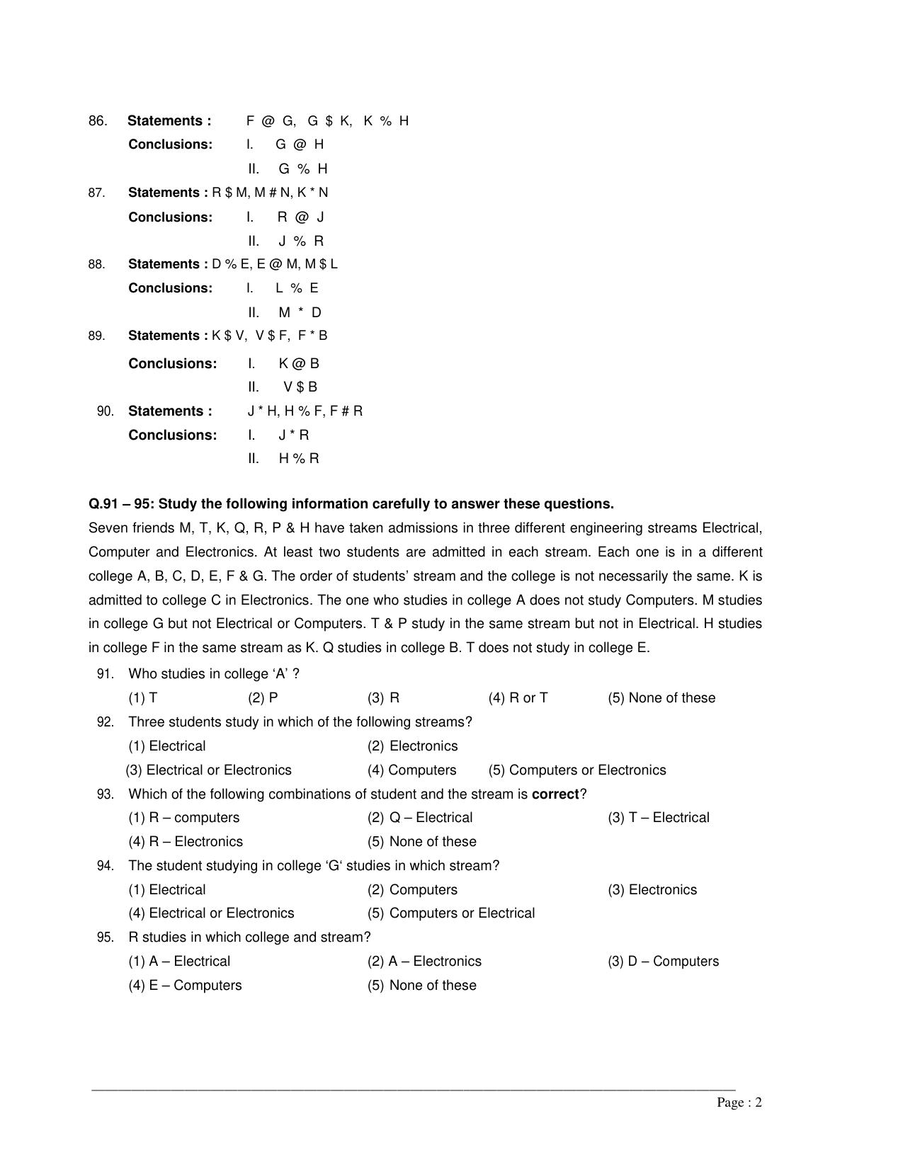 MAH M.Arch Sample Question Paper - Page 13