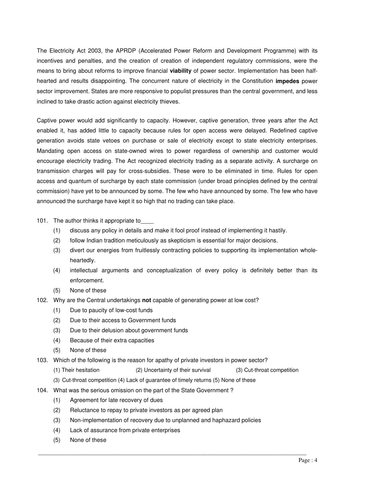 MAH M.Arch Sample Question Paper - Page 15