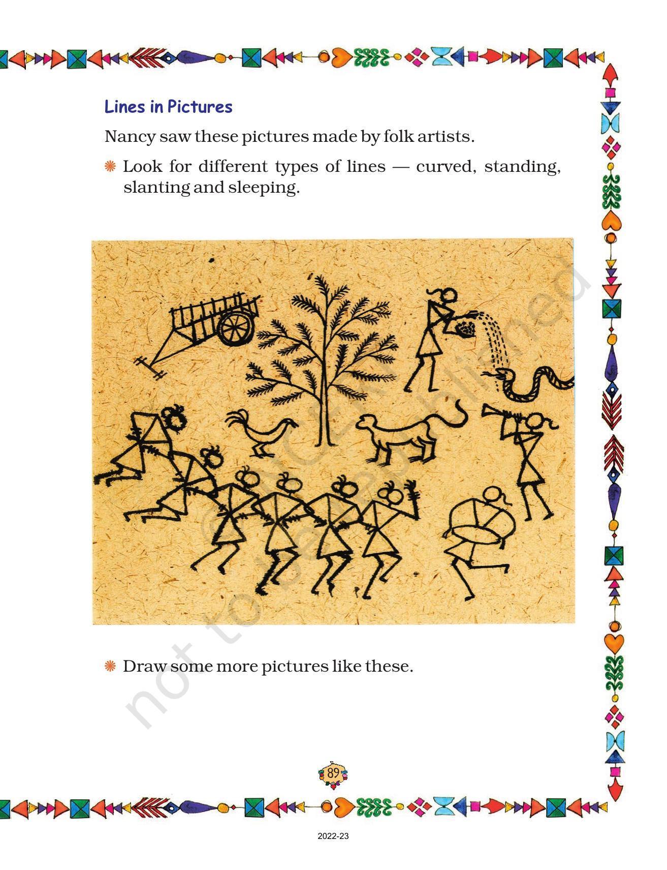 NCERT Book for Class 2 Maths Chapter 11-Lines and Lines - Page 6