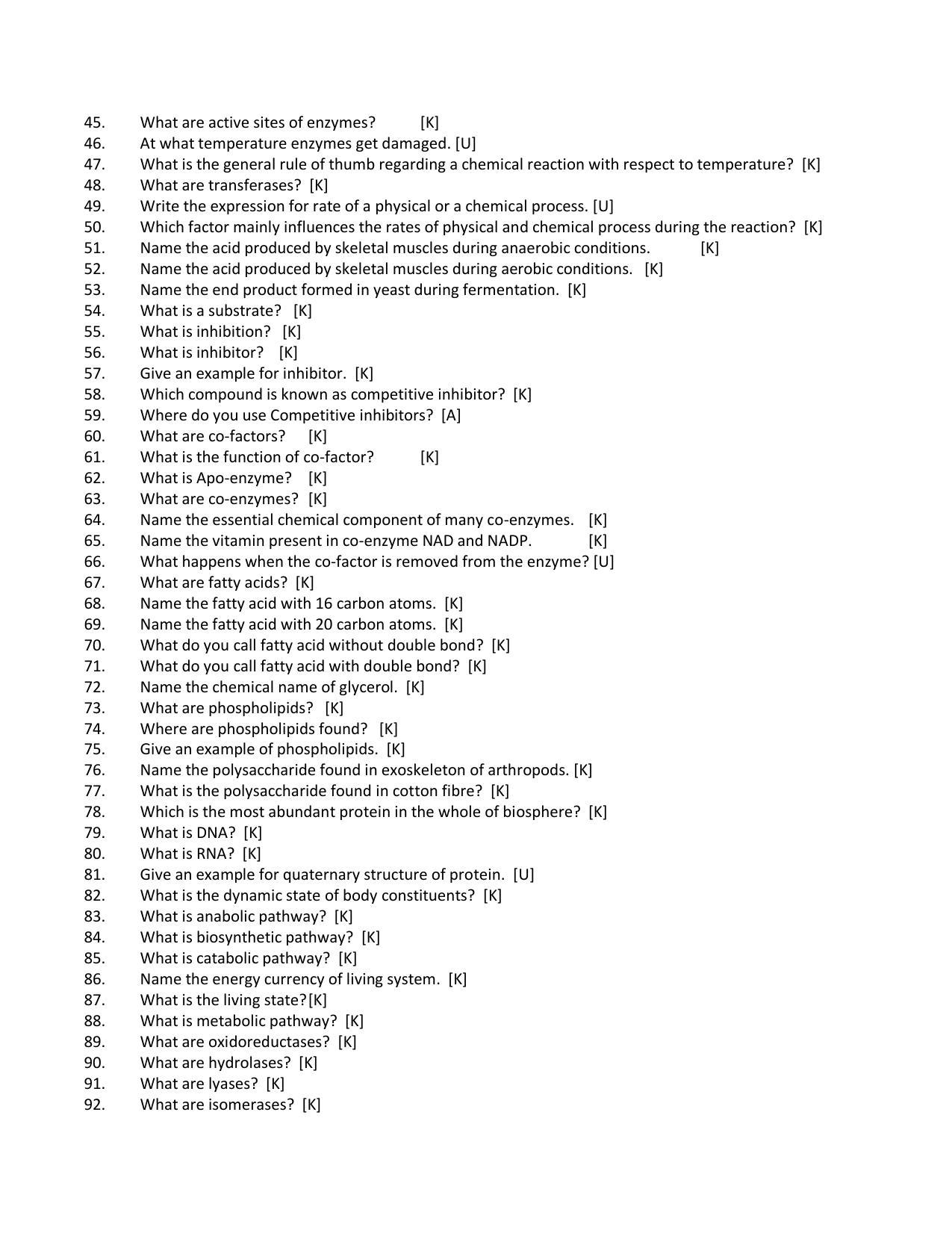Karnataka 1st PUC Question Bank for Biology - Page 43