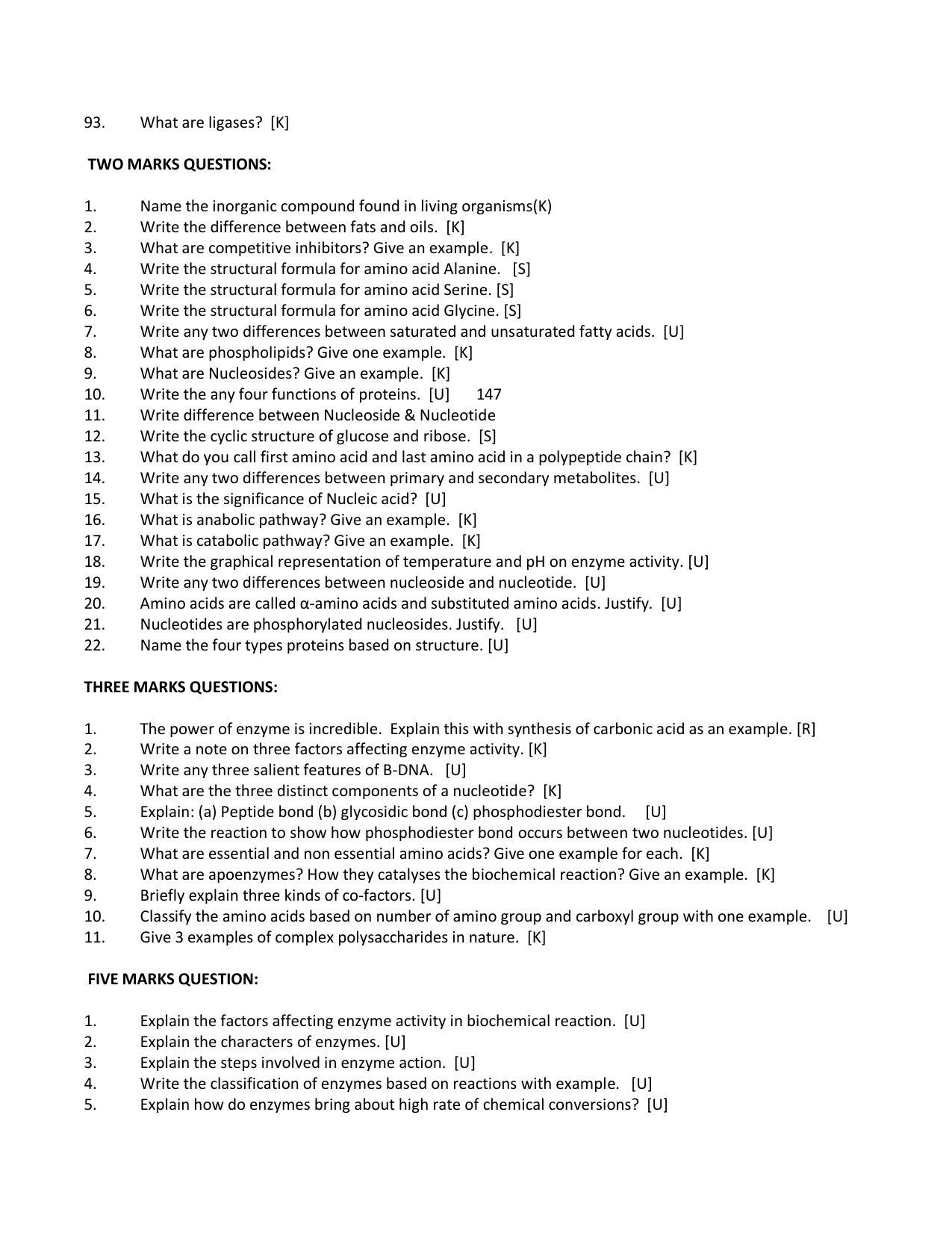 Karnataka 1st PUC Question Bank for Biology - Page 44