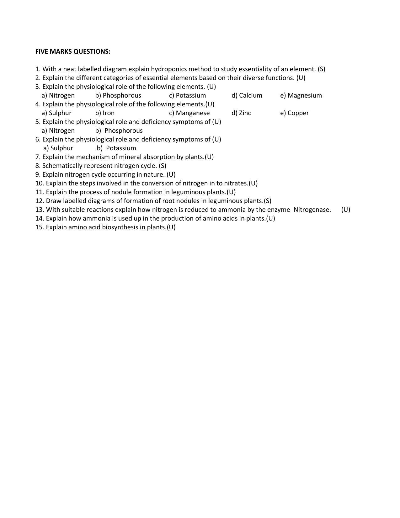 Karnataka 1st PUC Question Bank for Biology - Page 53