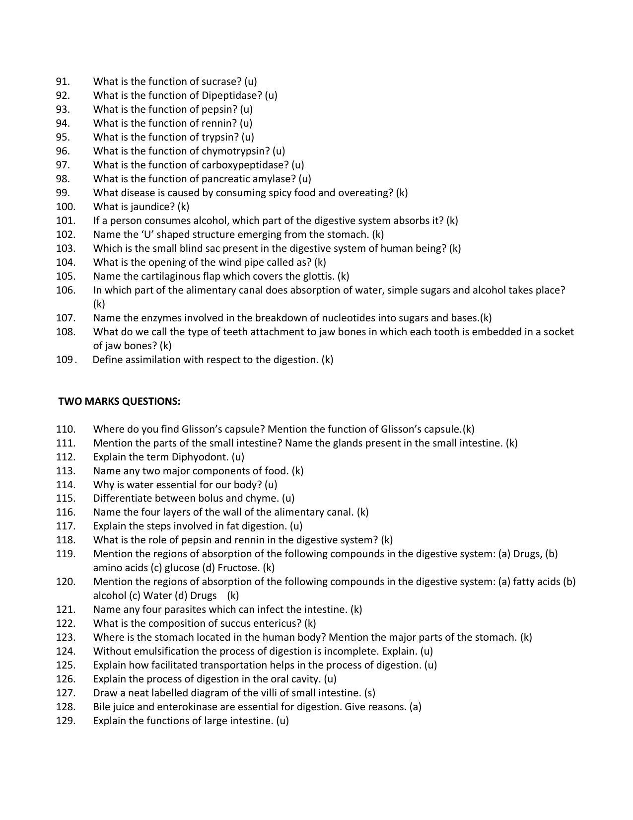 Karnataka 1st PUC Question Bank for Biology - Page 66