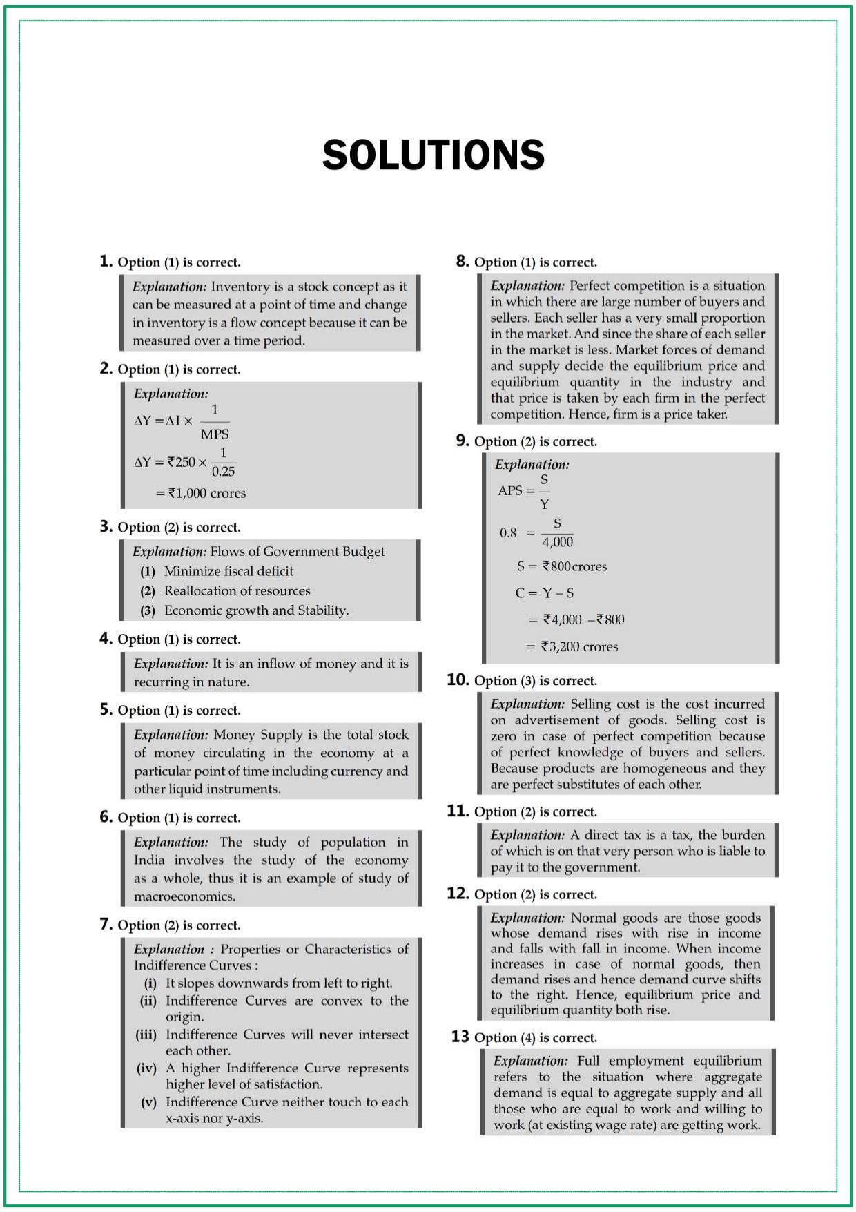 CUET UG Economics Sample Paper 11 - Page 6