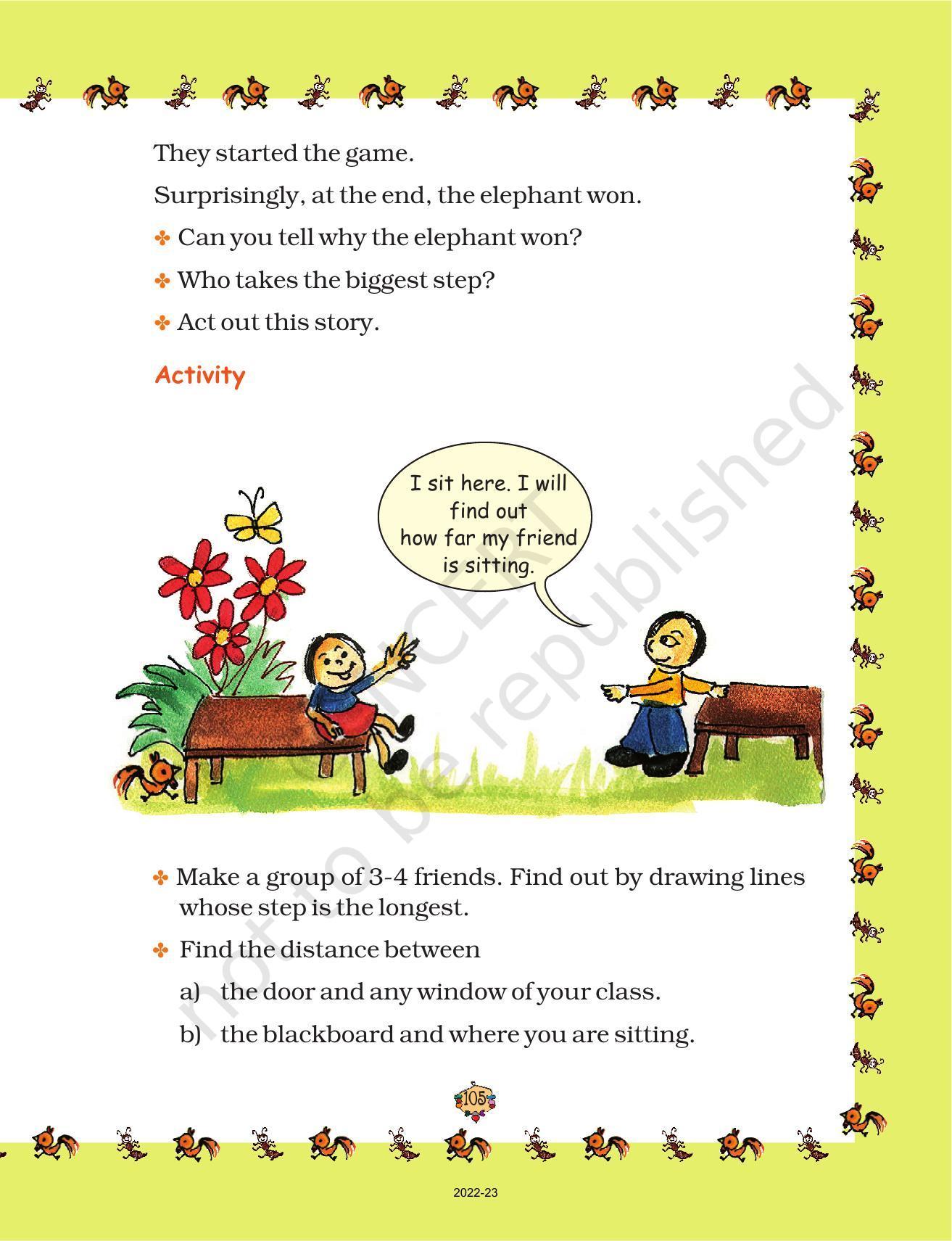 NCERT Book for Class 2 Maths Chapter 13-The Longest Step - Page 2