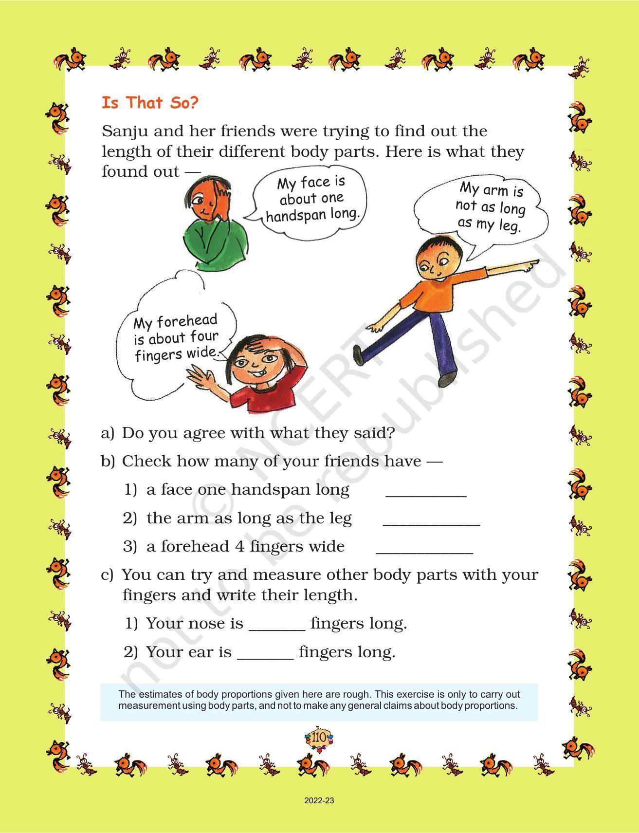 NCERT Book for Class 2 Maths Chapter 13-The Longest Step - Page 7