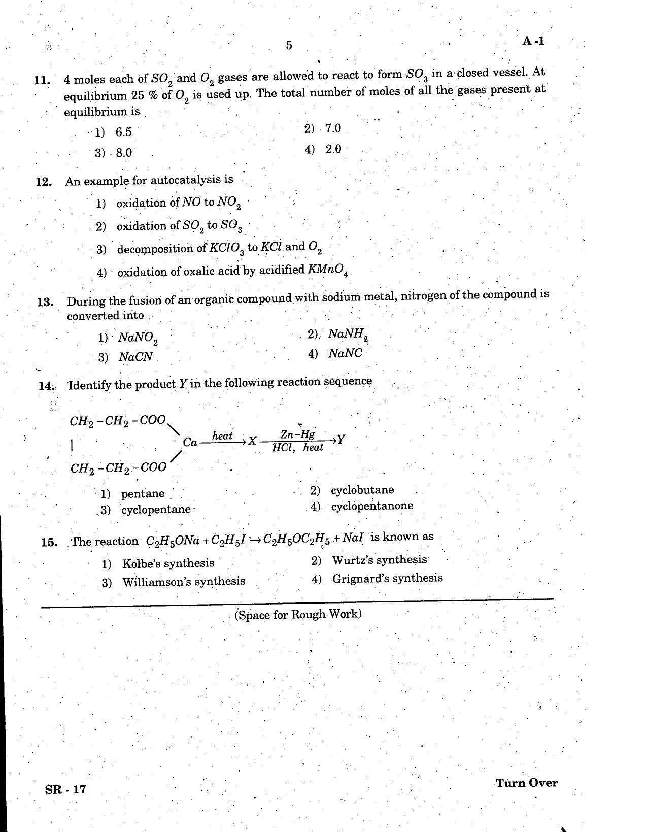 KCET Chemistry 2006 Question Papers - Page 5