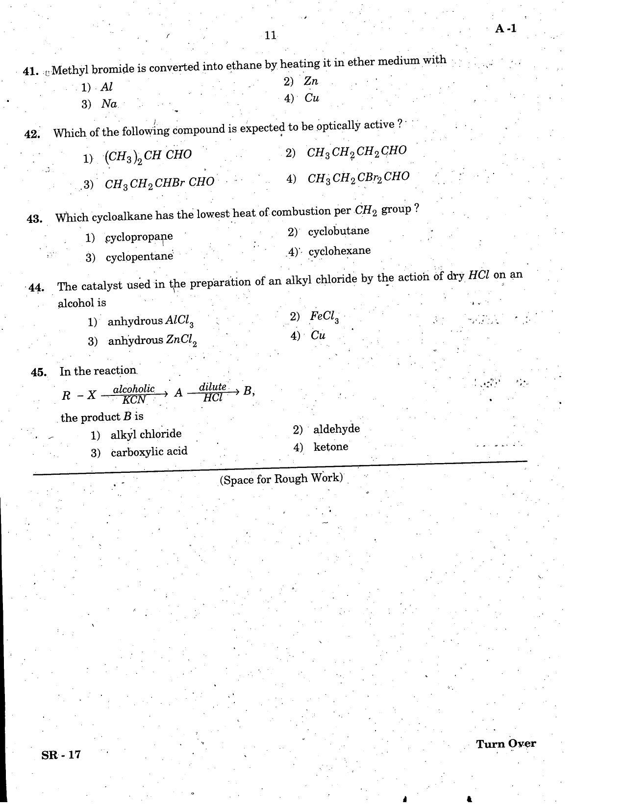 KCET Chemistry 2006 Question Papers - Page 11