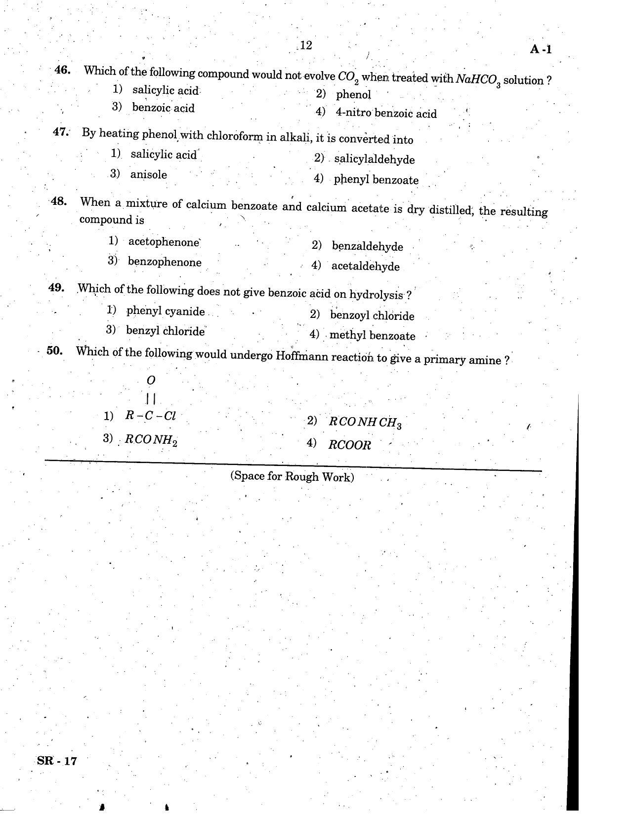 KCET Chemistry 2006 Question Papers - Page 12