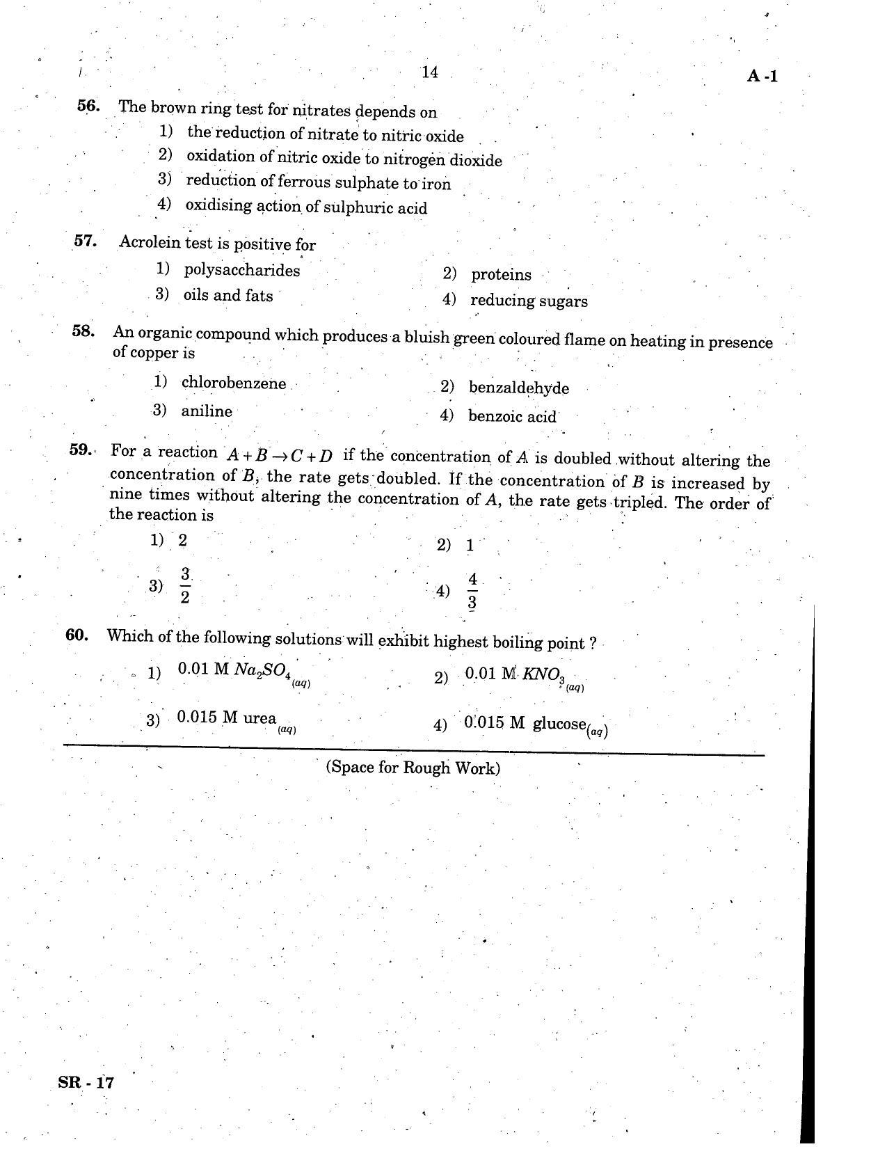 KCET Chemistry 2006 Question Papers - Page 14