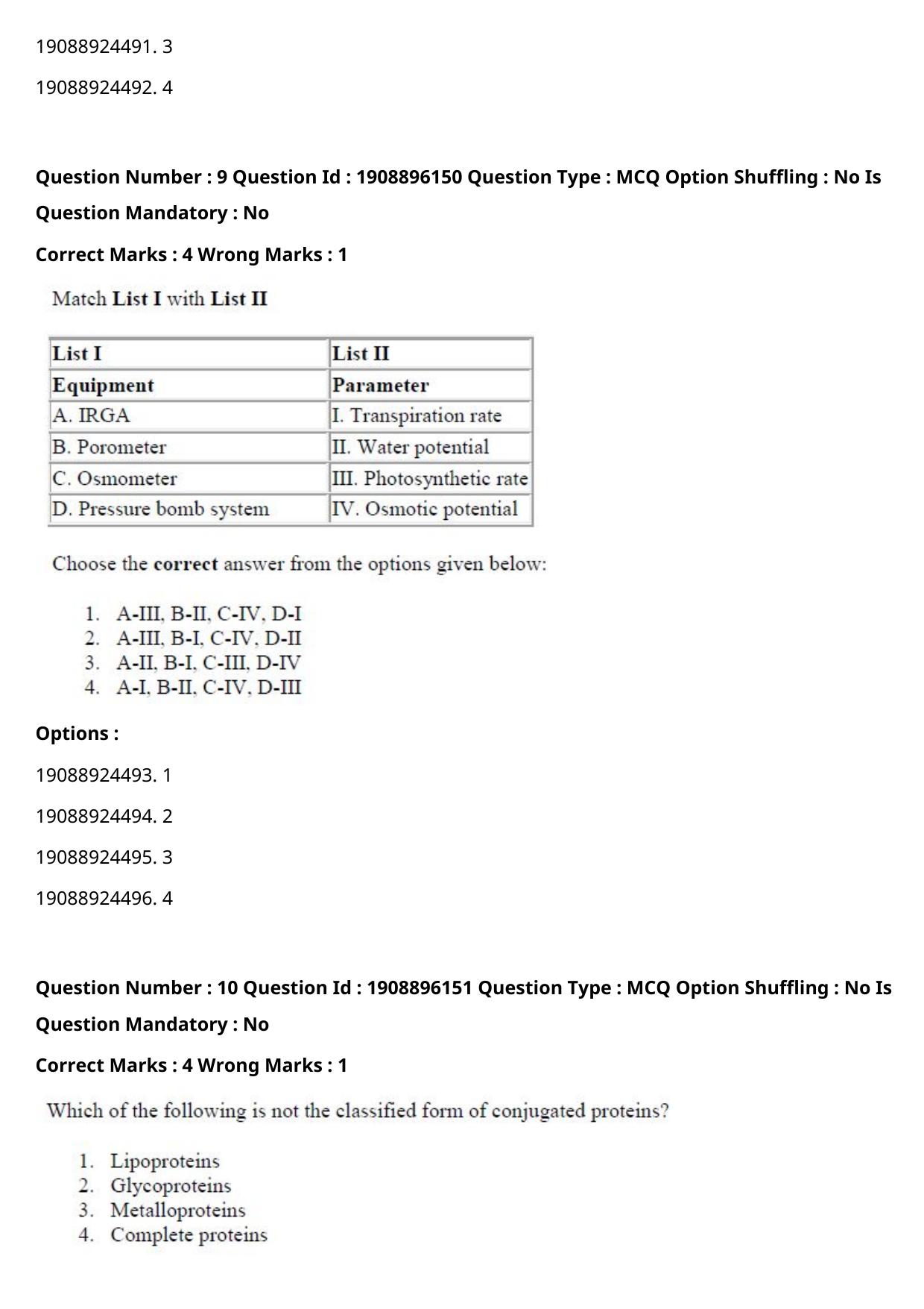 ICAR AIEEA PG 2021 AGRONOMY Question Paper - Page 6