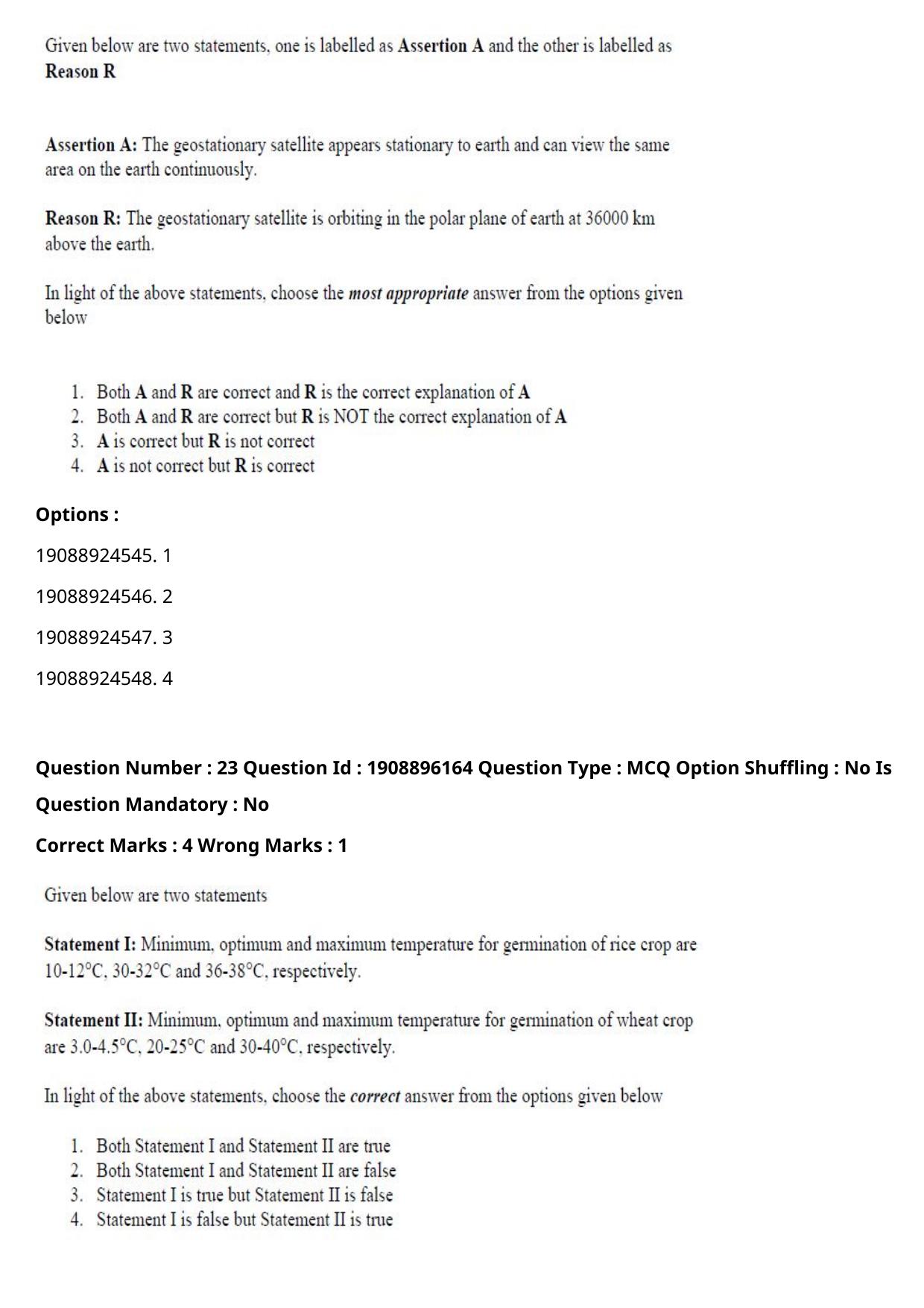 ICAR AIEEA PG 2021 AGRONOMY Question Paper - Page 14