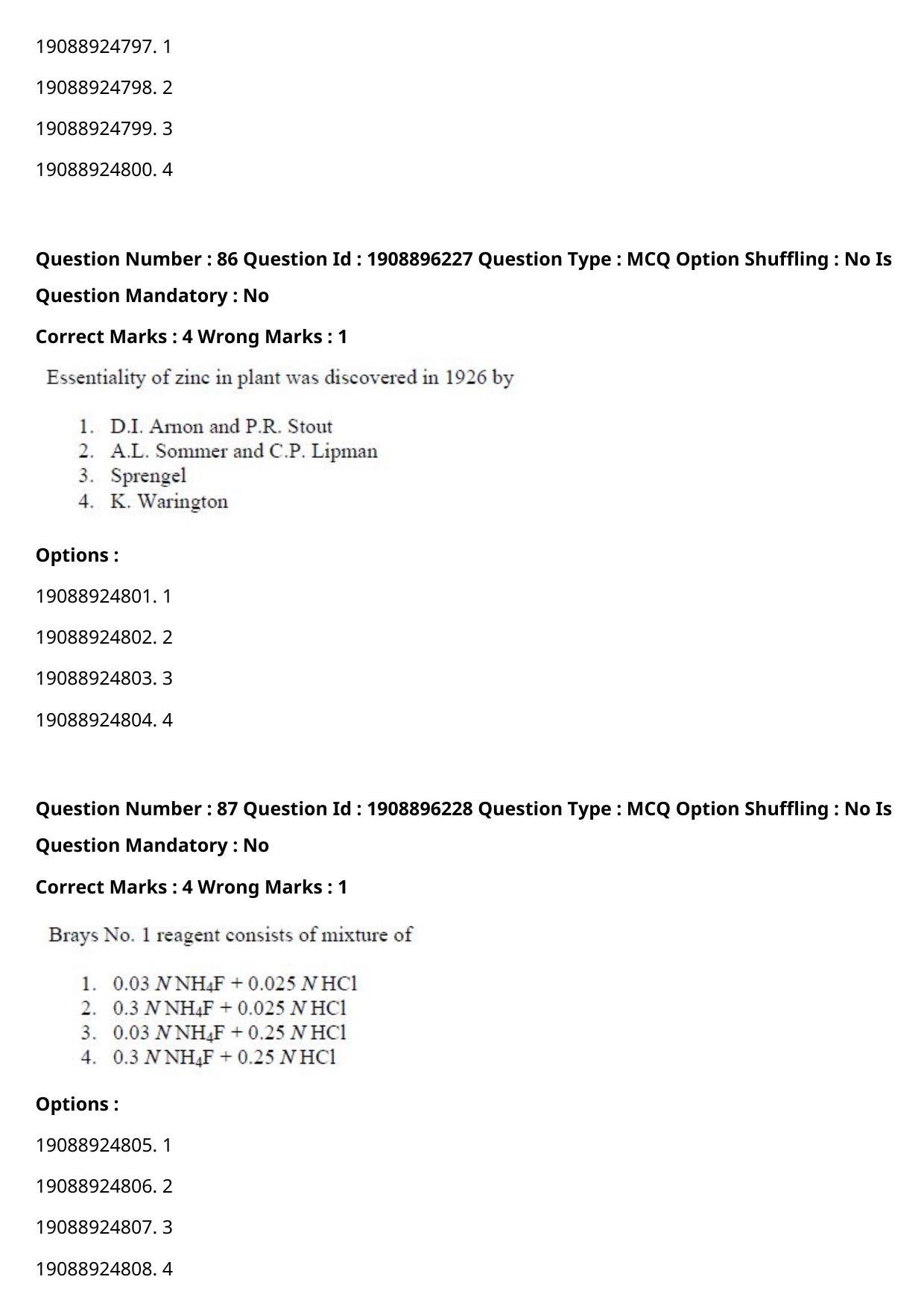 ICAR AIEEA PG 2021 AGRONOMY Question Paper - Page 49