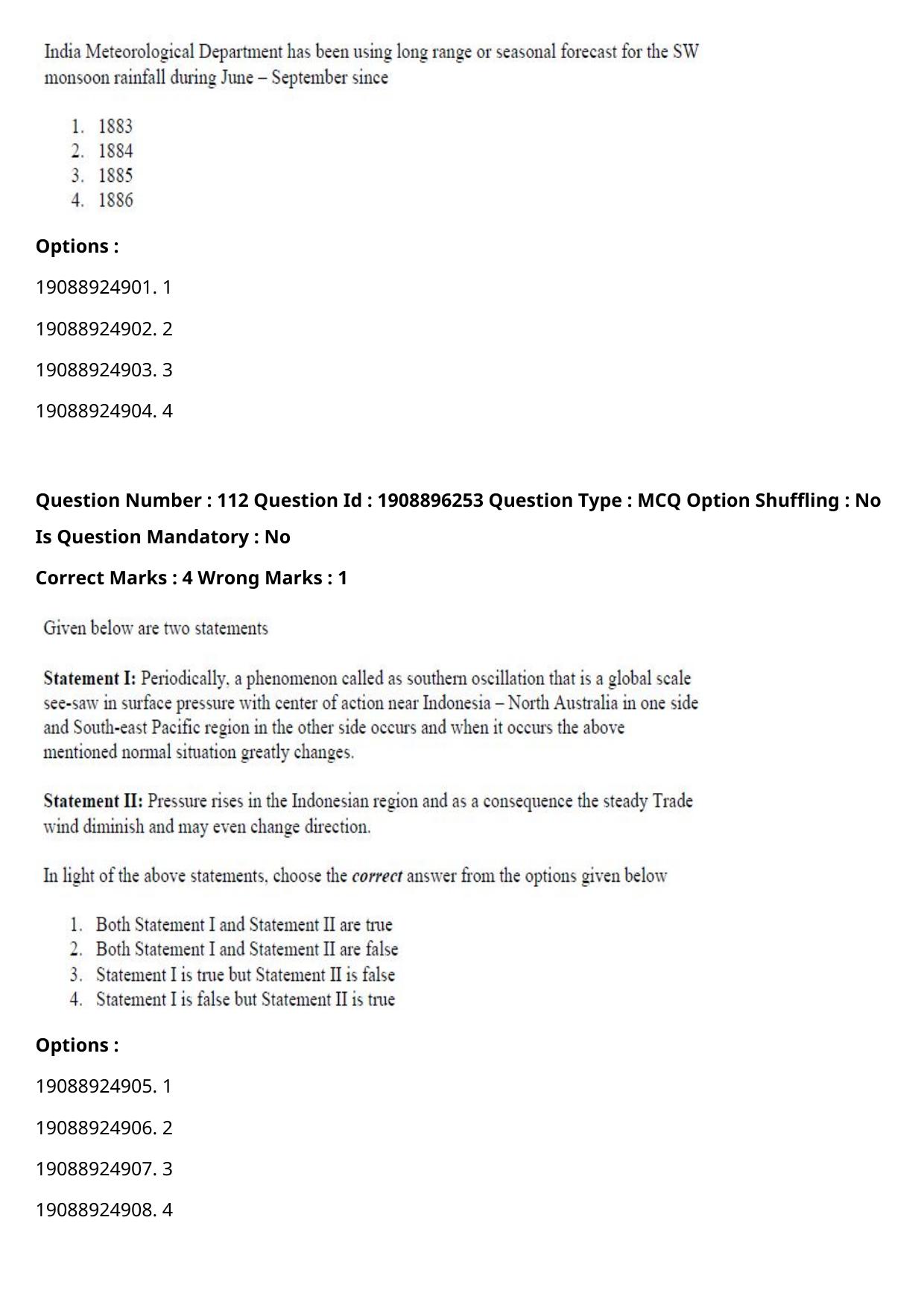 ICAR AIEEA PG 2021 AGRONOMY Question Paper - Page 65