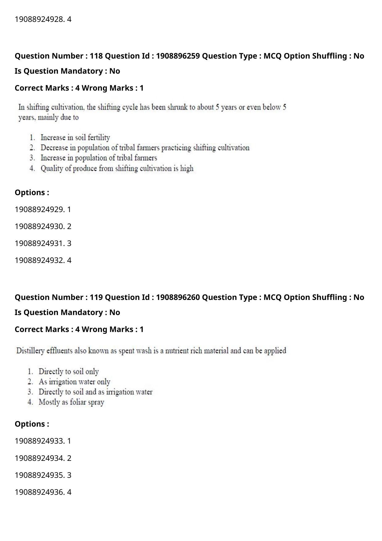 ICAR AIEEA PG 2021 AGRONOMY Question Paper - Page 69