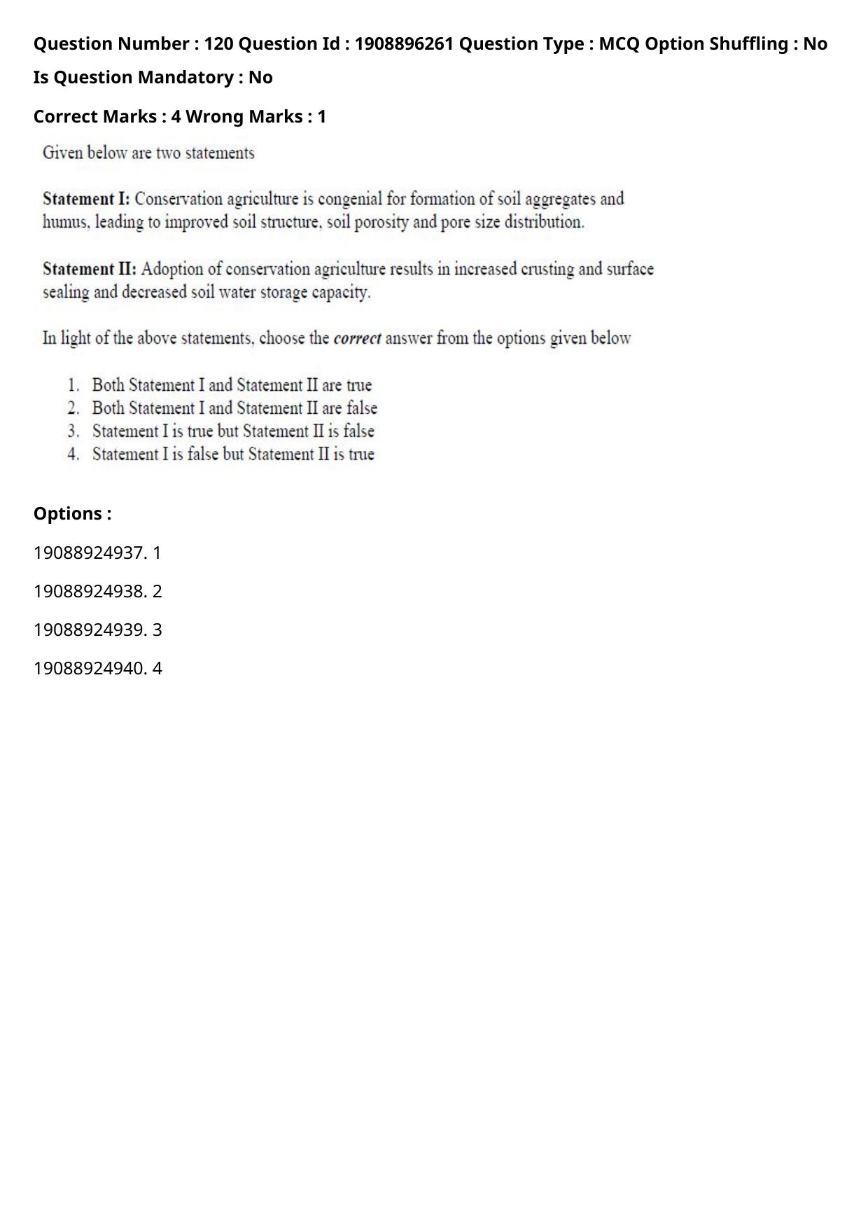 ICAR AIEEA PG 2021 AGRONOMY Question Paper - Page 70