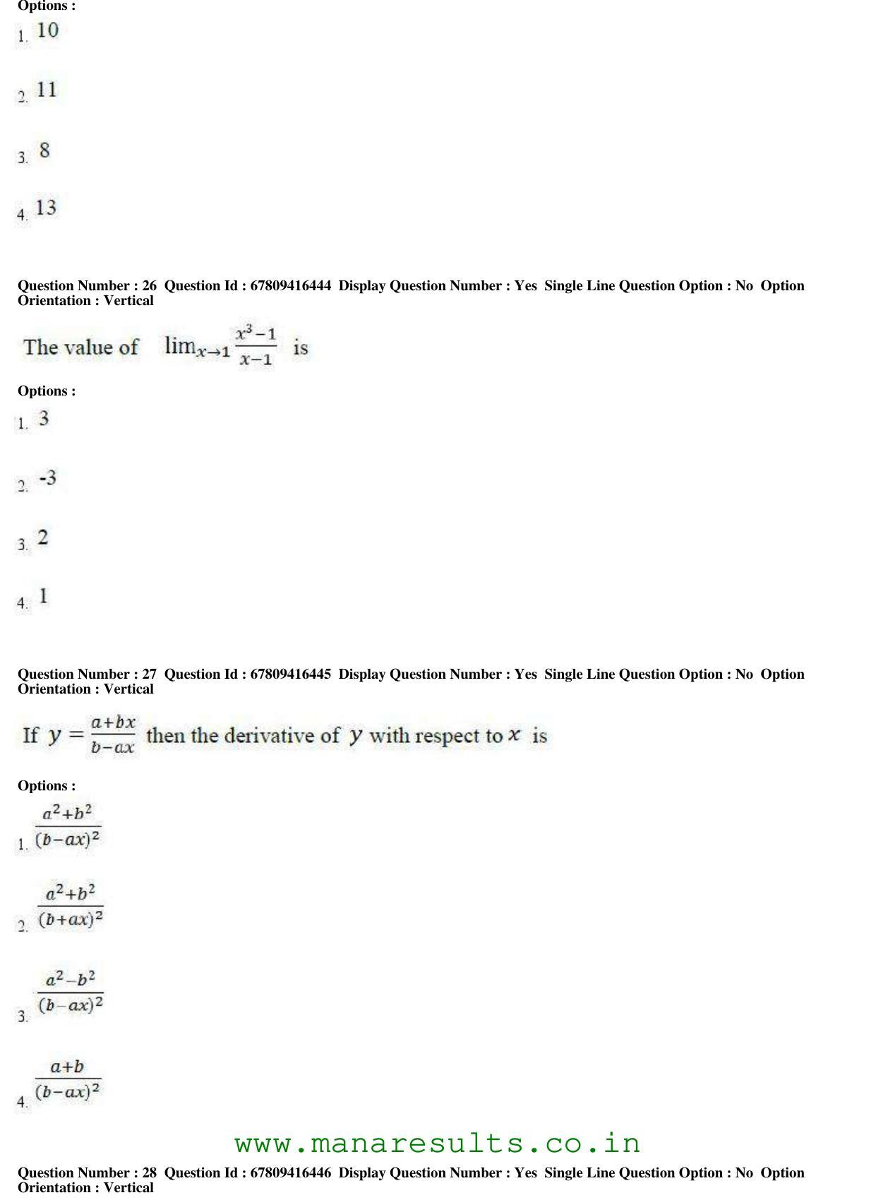AP ECET 2018 - Bio Technology Old Previous Question Papers - Page 10