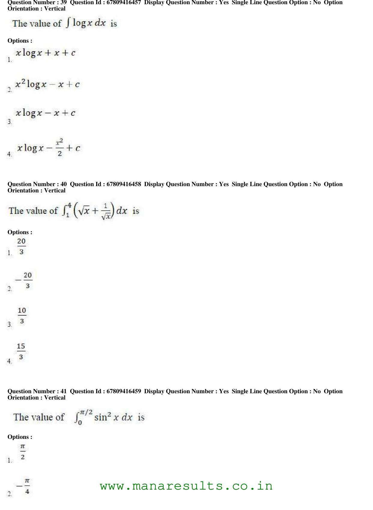 AP ECET 2018 - Bio Technology Old Previous Question Papers - Page 15
