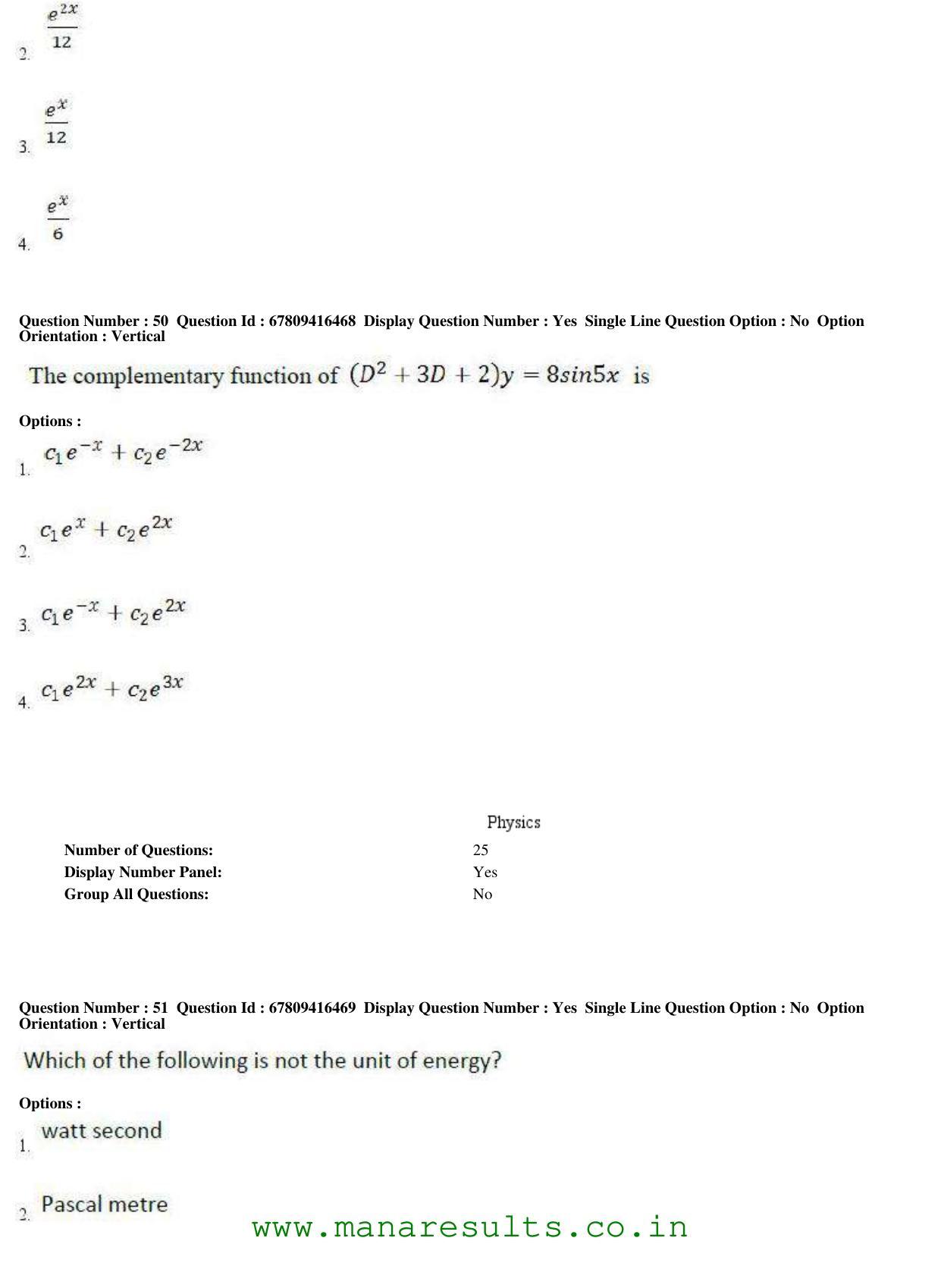AP ECET 2018 - Bio Technology Old Previous Question Papers - Page 19