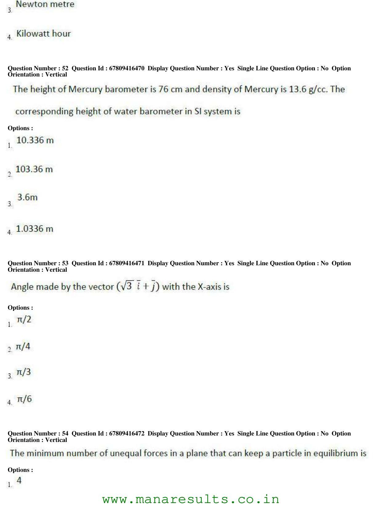 AP ECET 2018 - Bio Technology Old Previous Question Papers - Page 20