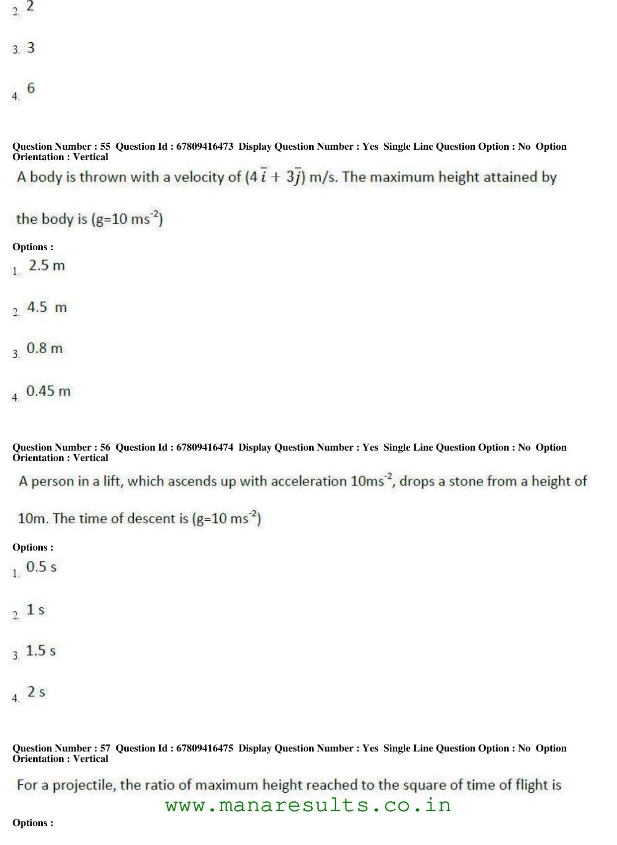 AP ECET 2018 - Bio Technology Old Previous Question Papers - Page 21