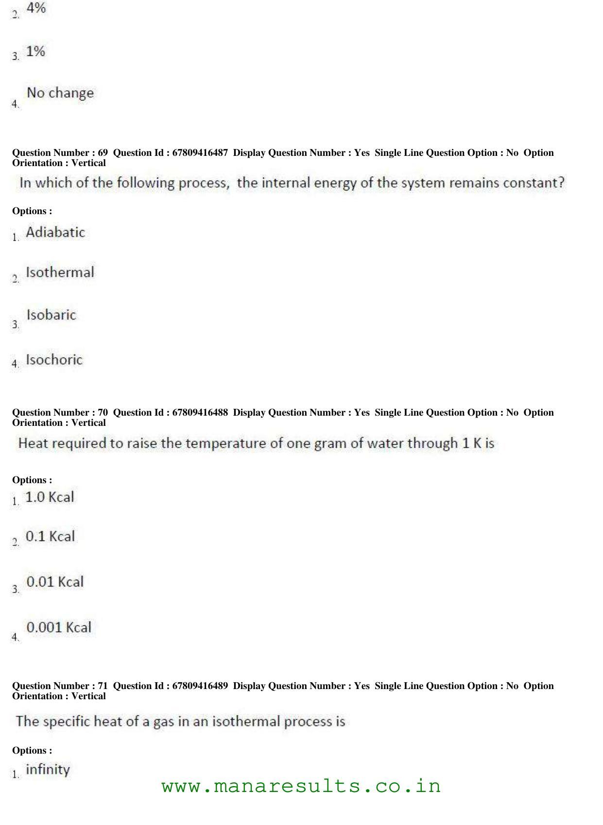 AP ECET 2018 - Bio Technology Old Previous Question Papers - Page 26