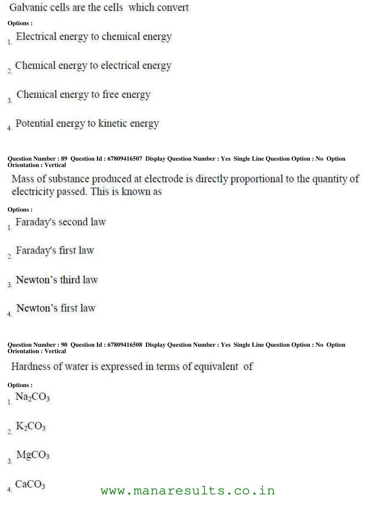 AP ECET 2018 - Bio Technology Old Previous Question Papers - Page 33