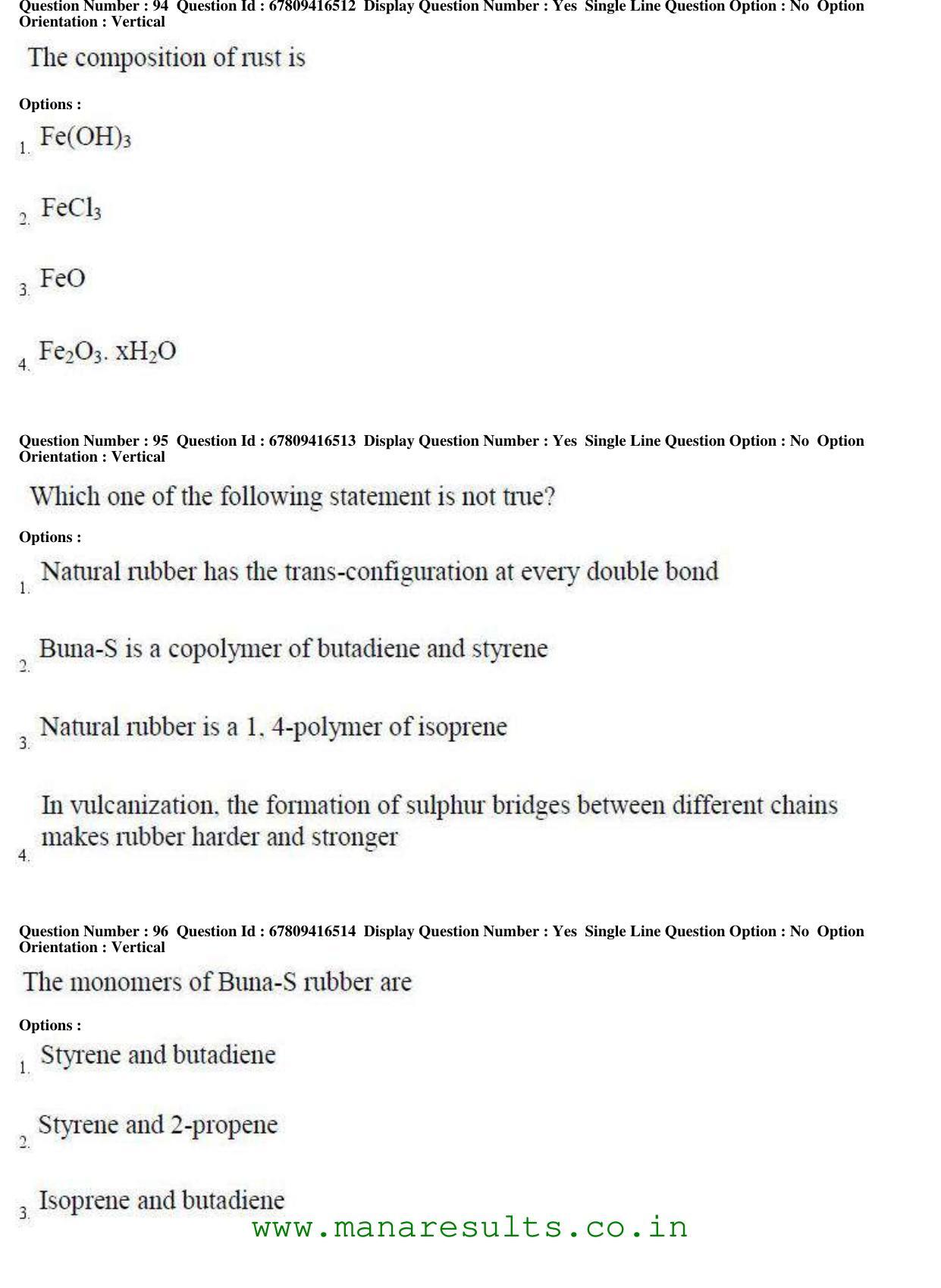 AP ECET 2018 - Bio Technology Old Previous Question Papers - Page 35