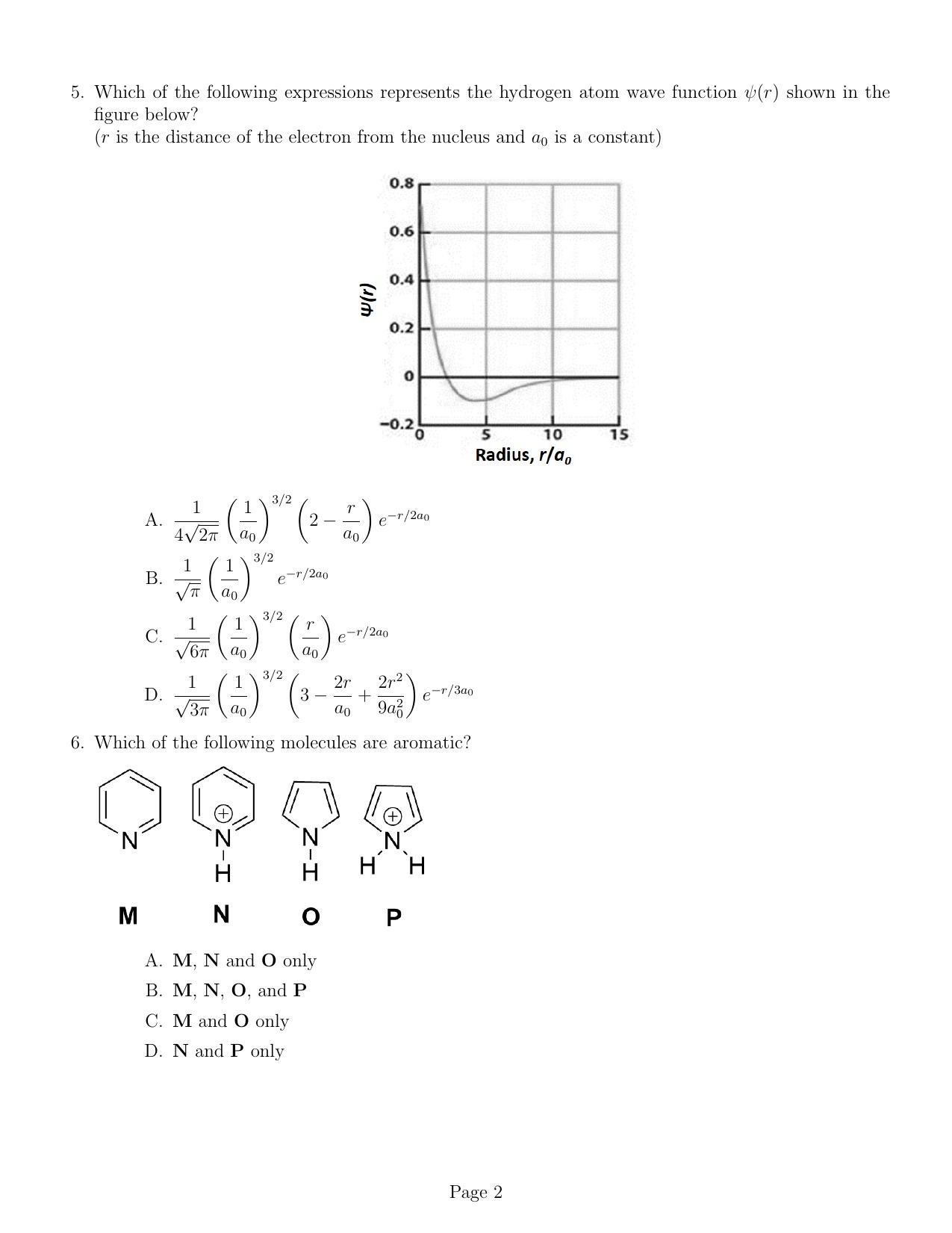 IISER Aptitude Test 2022 English Question Paper - Page 6