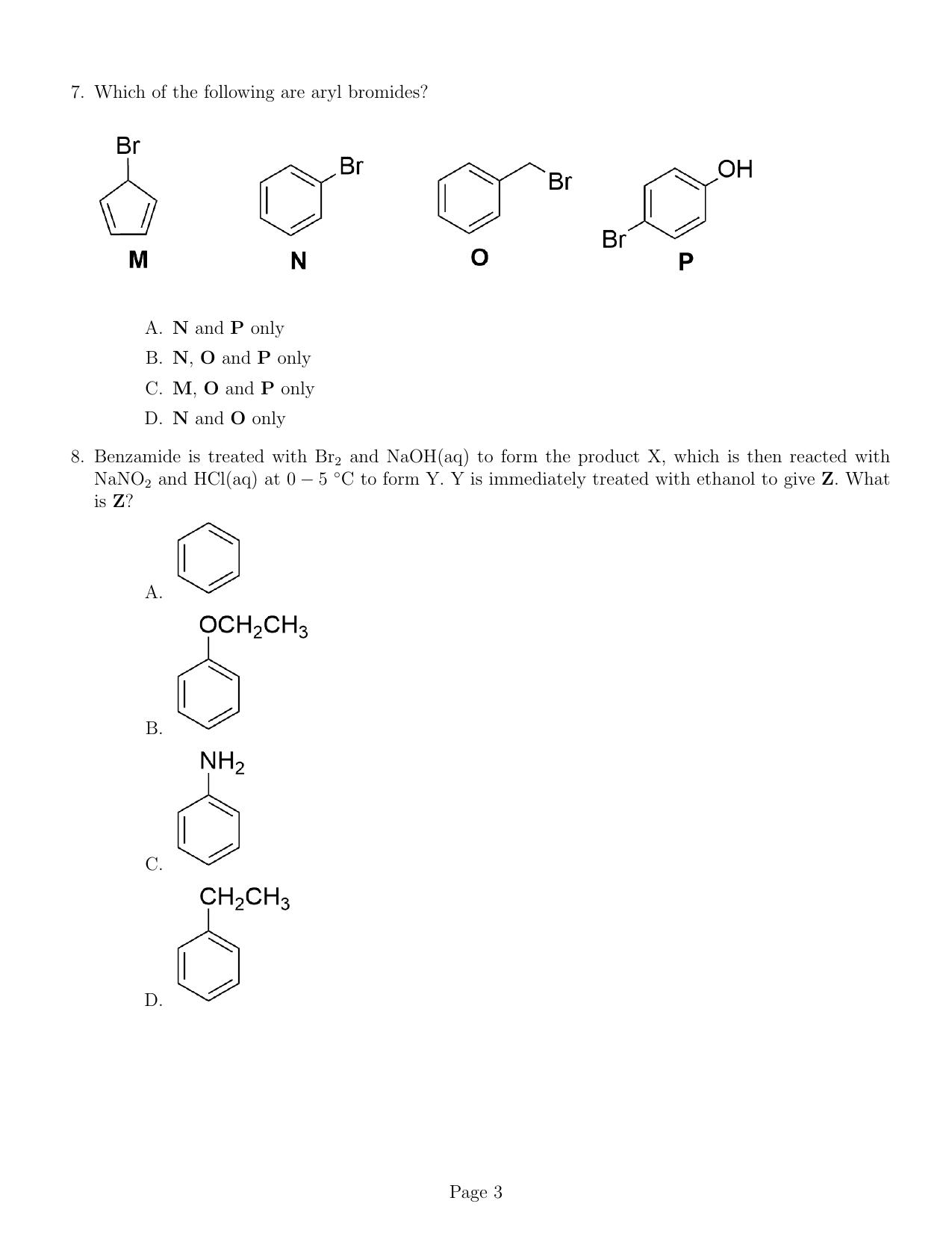 IISER Aptitude Test 2022 English Question Paper - Page 7