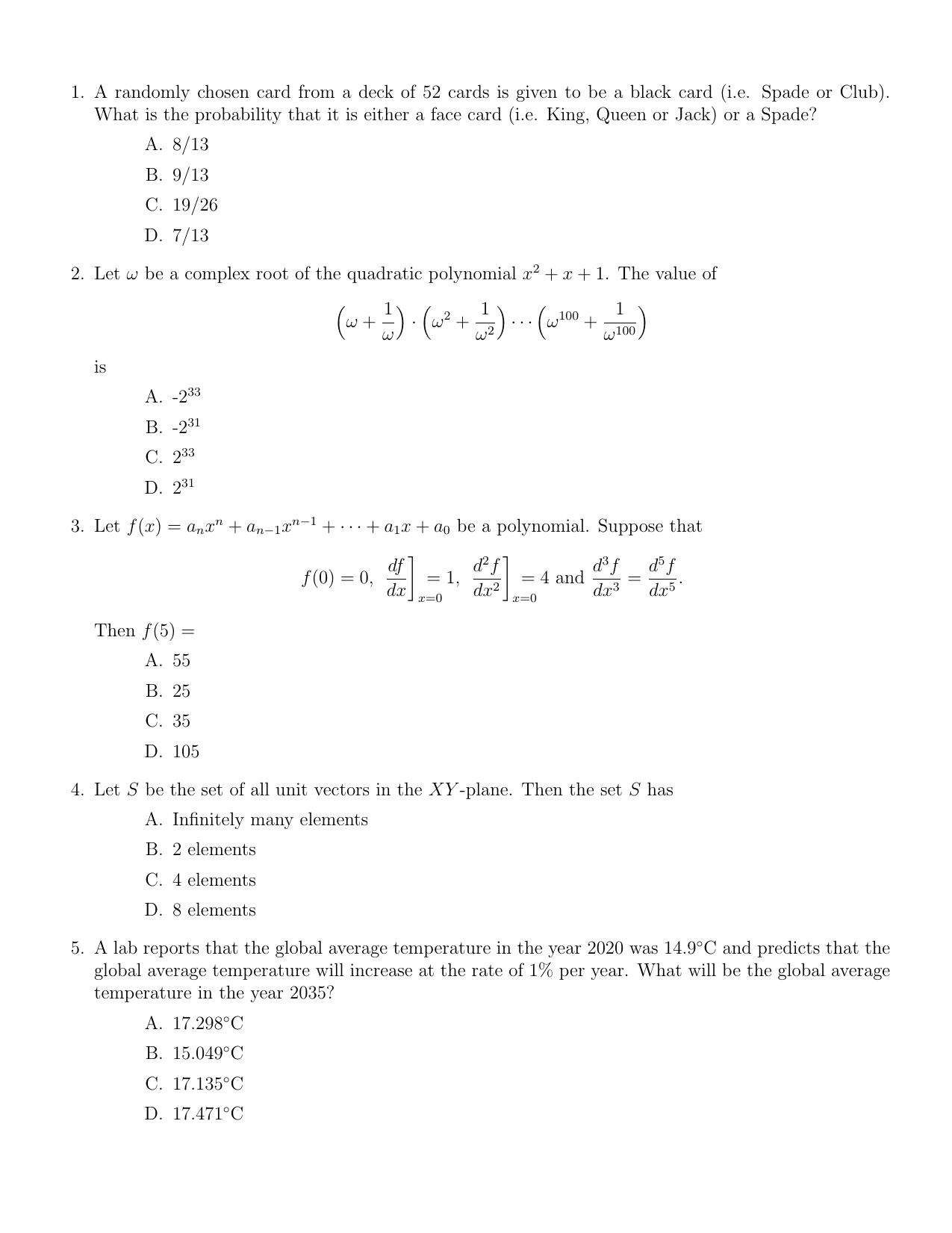 IISER Aptitude Test 2022 English Question Paper - Page 12