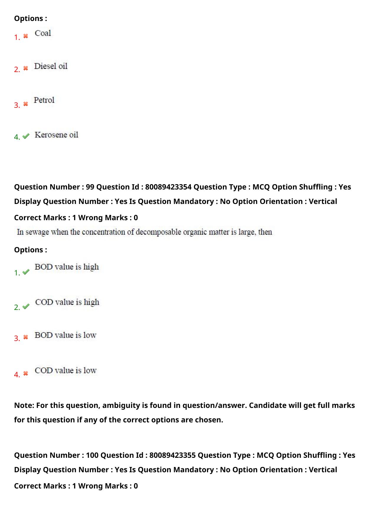 TS ECET 2021 Mining Engineering Question Paper - Page 55