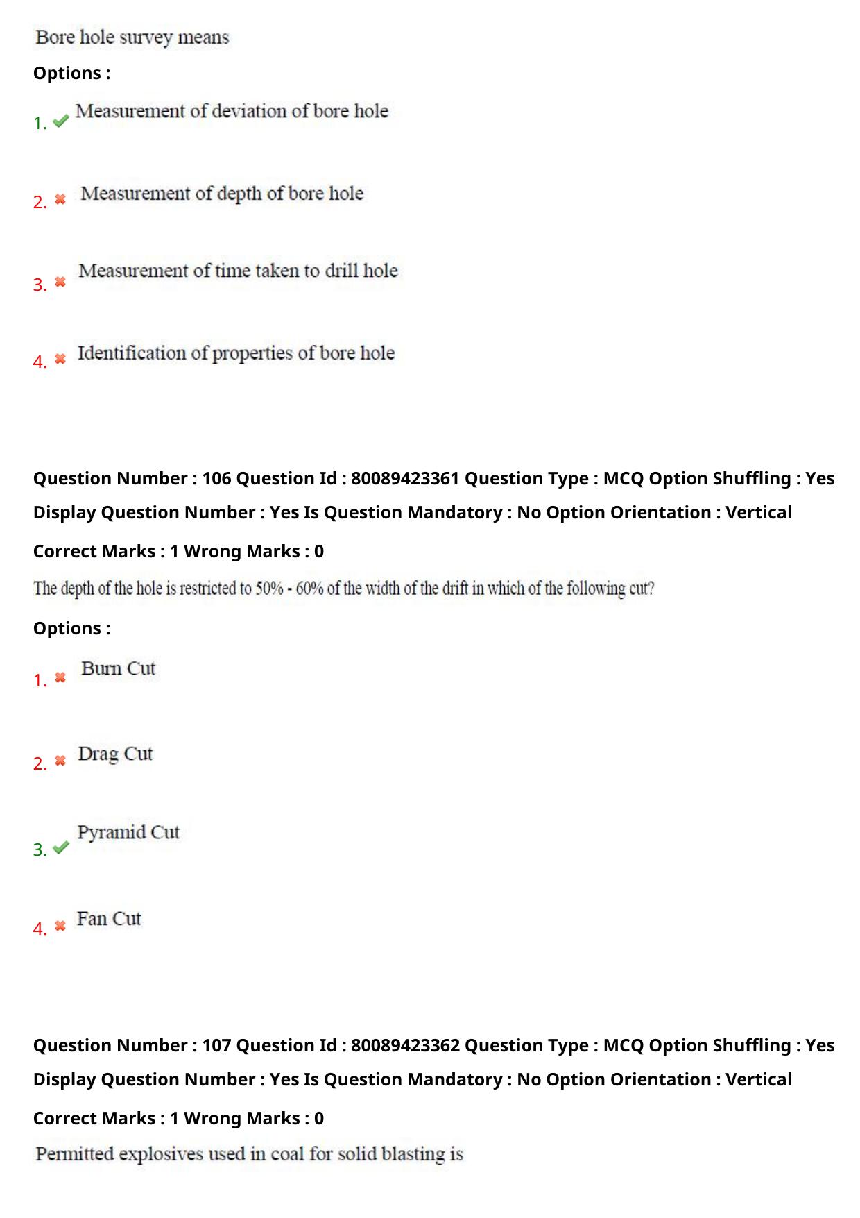 TS ECET 2021 Mining Engineering Question Paper - Page 59