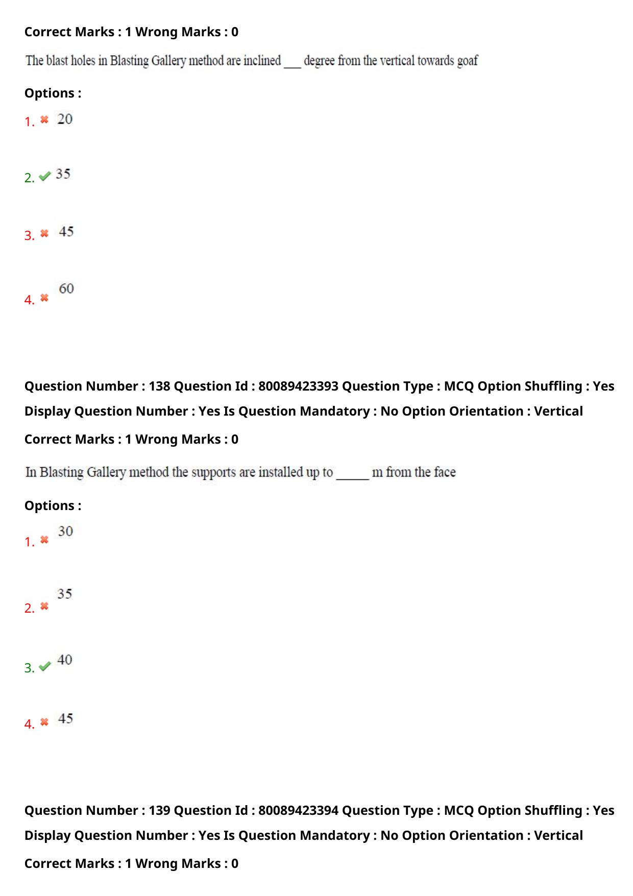 TS ECET 2021 Mining Engineering Question Paper - Page 75