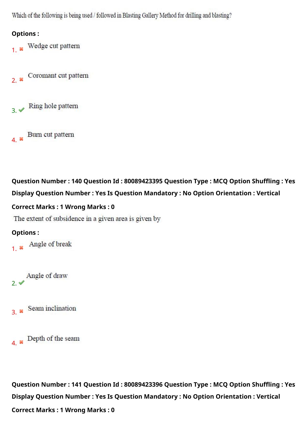 TS ECET 2021 Mining Engineering Question Paper - Page 76