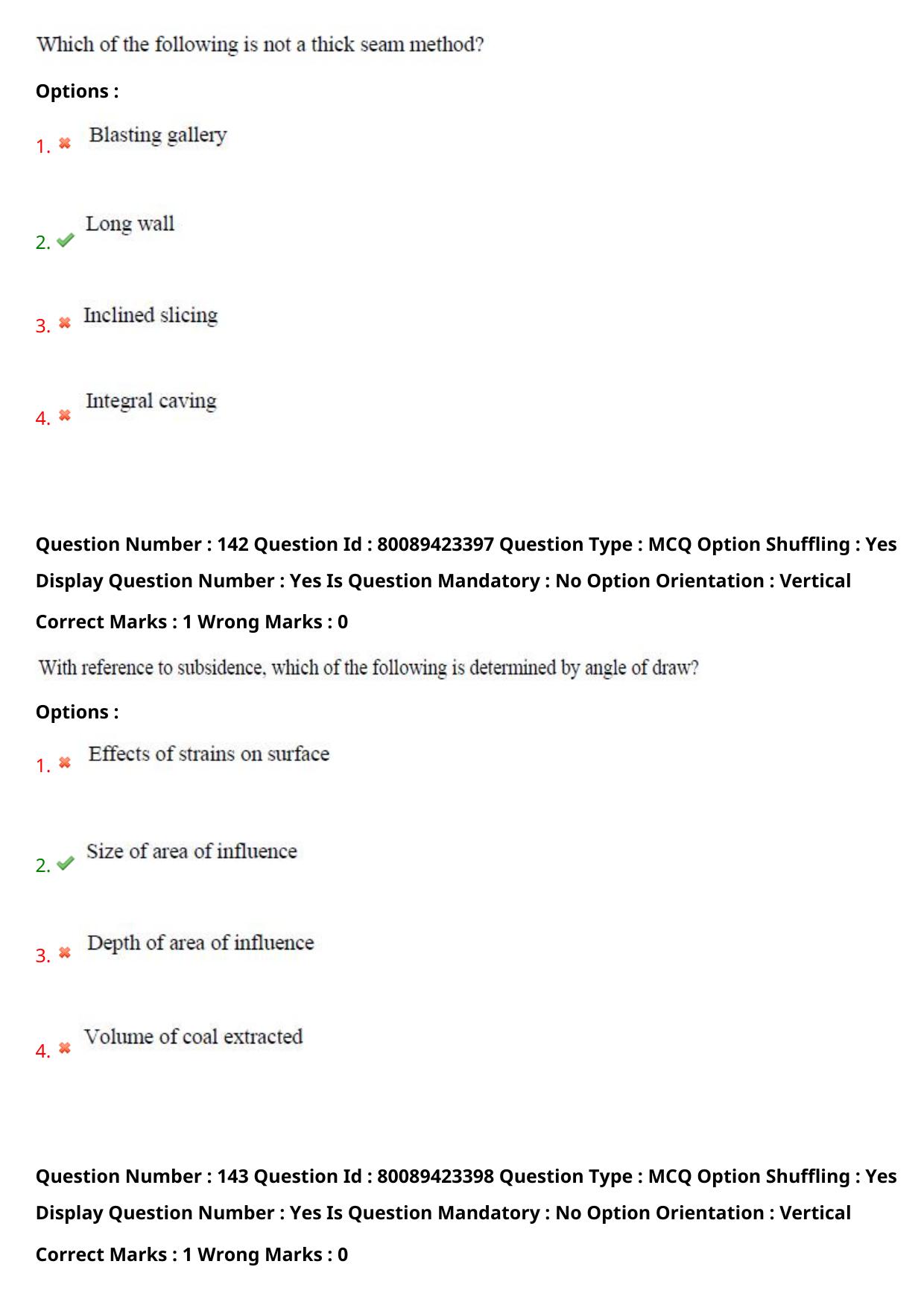 TS ECET 2021 Mining Engineering Question Paper - Page 77