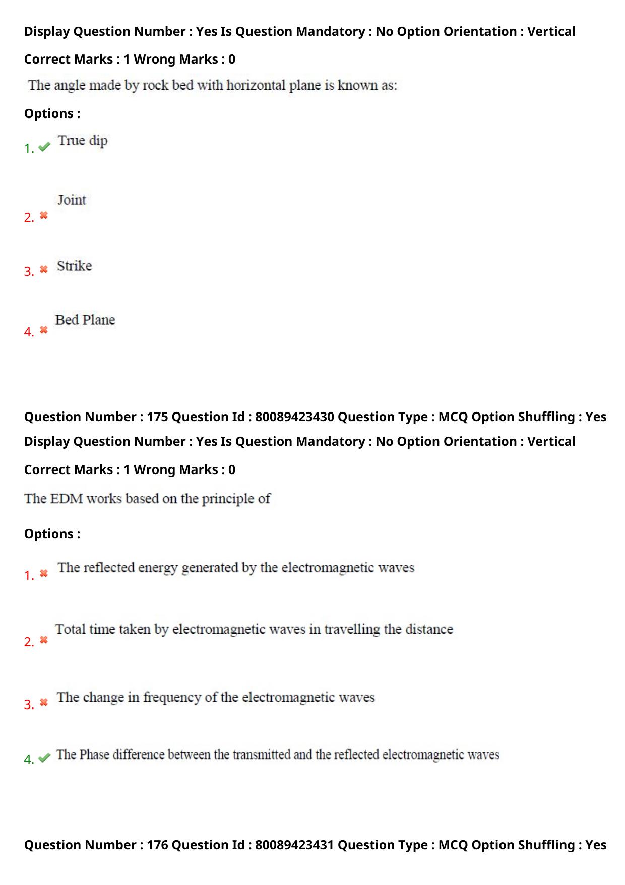 TS ECET 2021 Mining Engineering Question Paper - Page 94