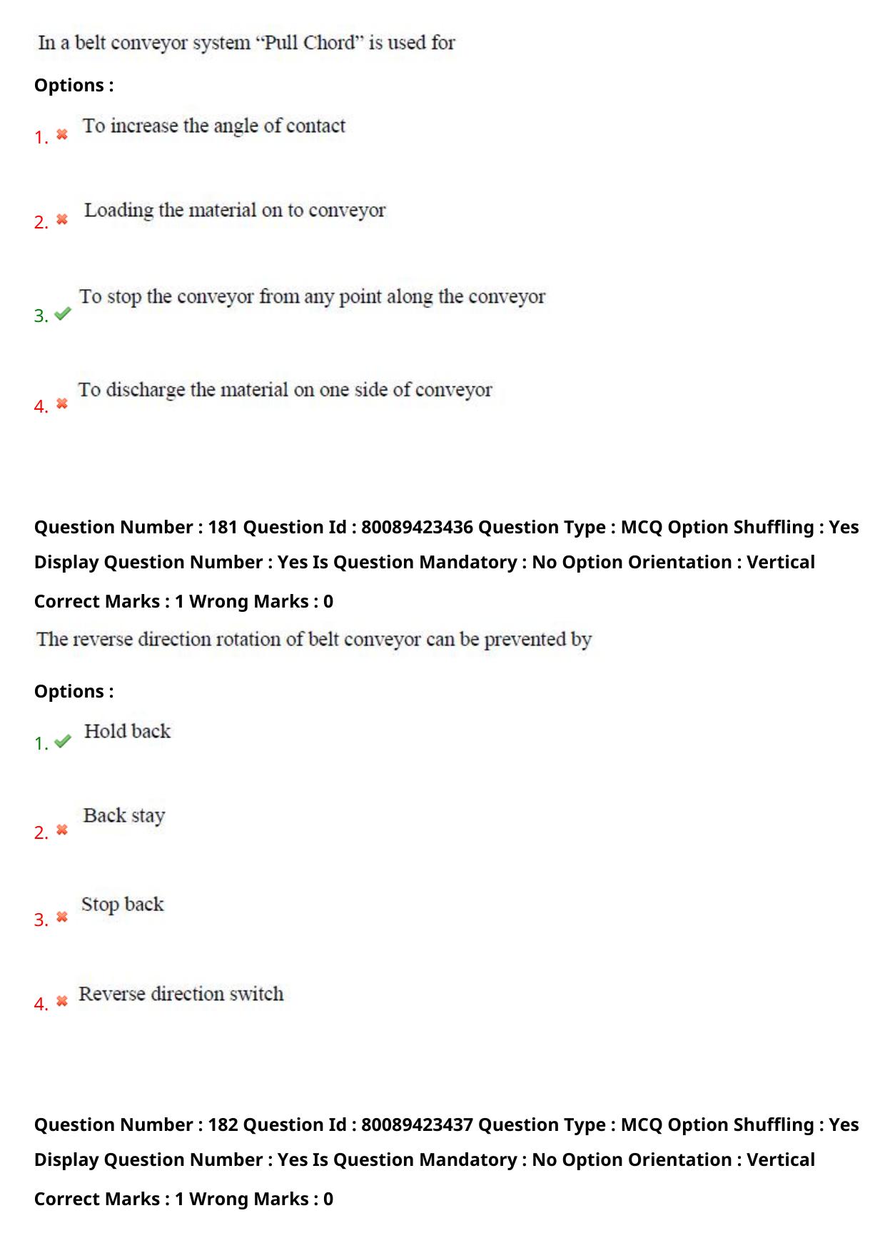 TS ECET 2021 Mining Engineering Question Paper - Page 97