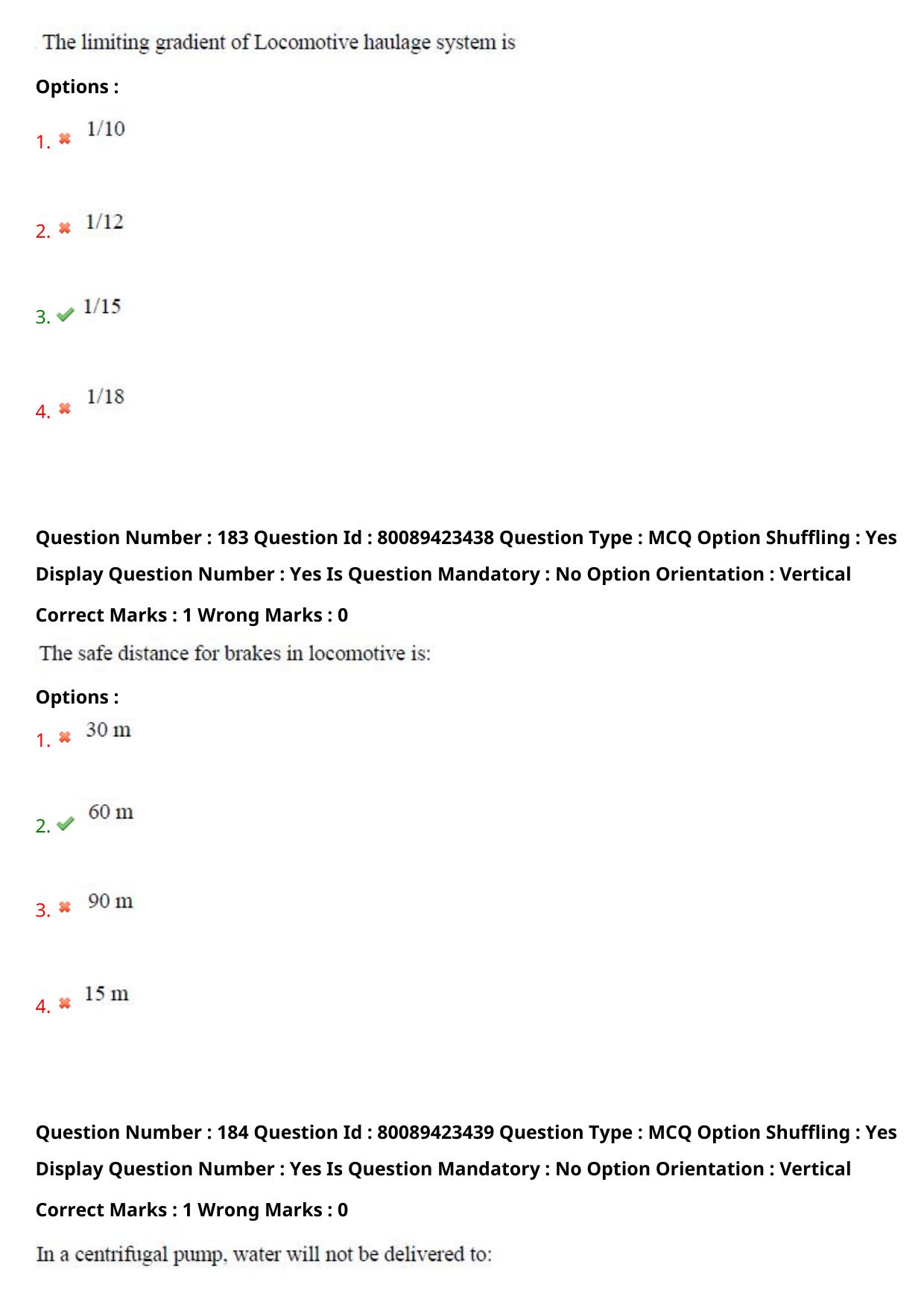 TS ECET 2021 Mining Engineering Question Paper - Page 98