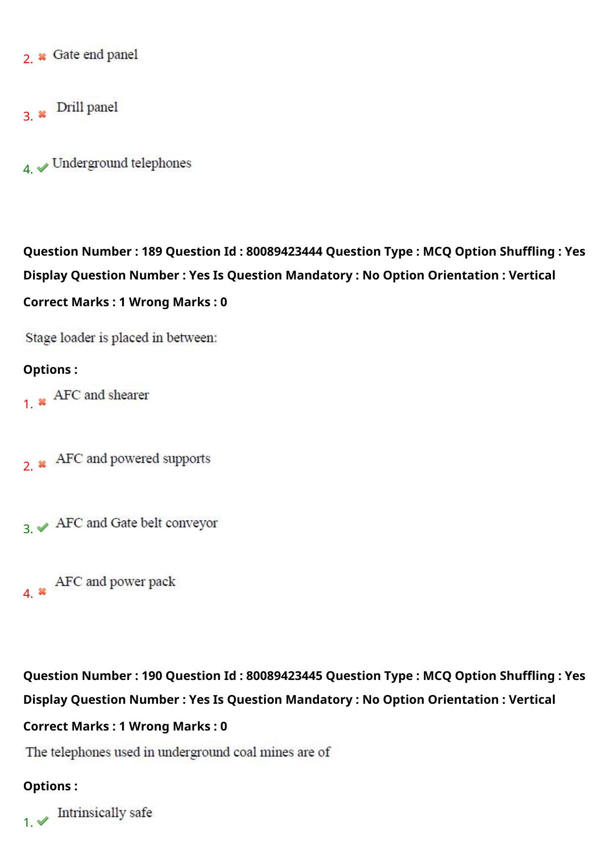 TS ECET 2021 Mining Engineering Question Paper - Page 101